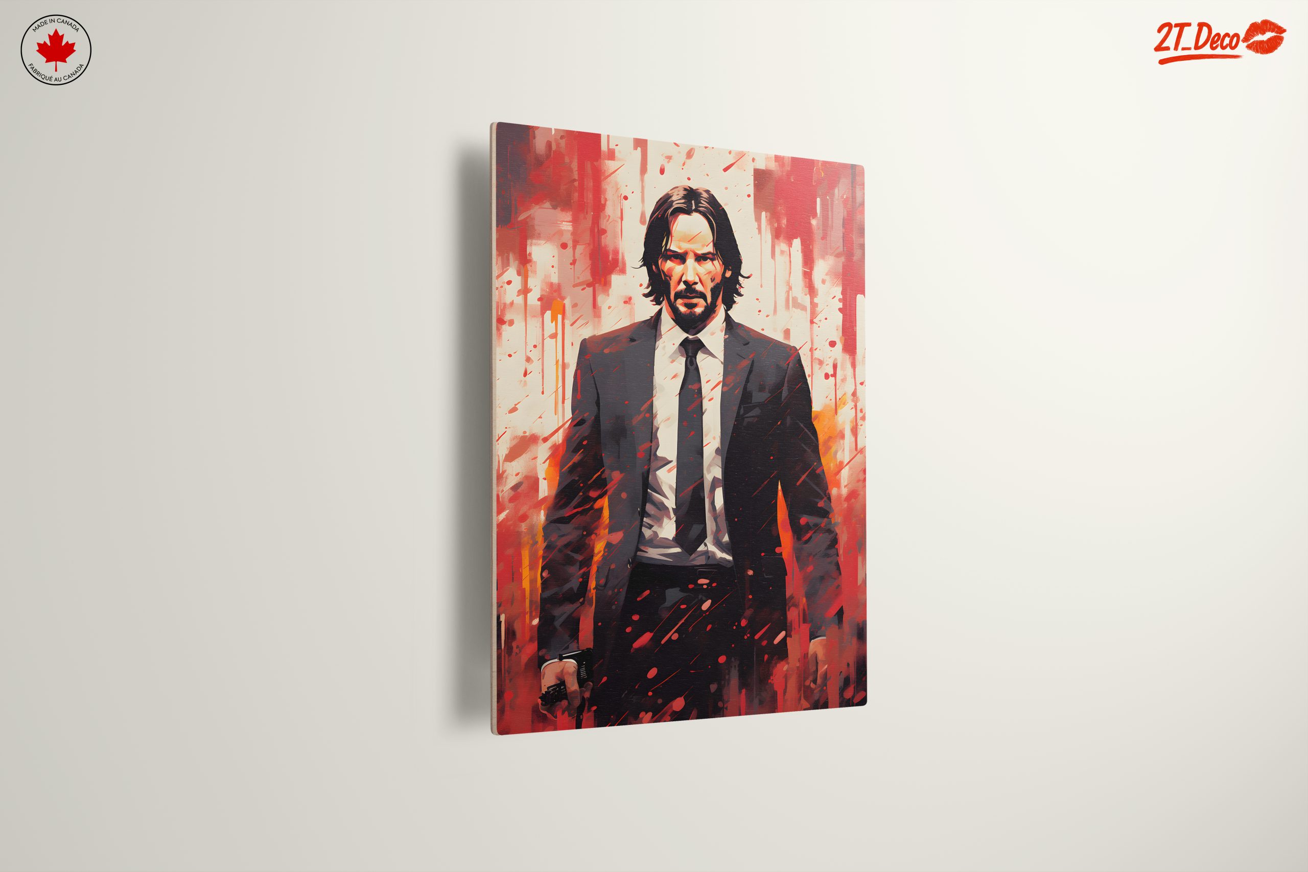 Intense Action Character Wall Art - Image 13