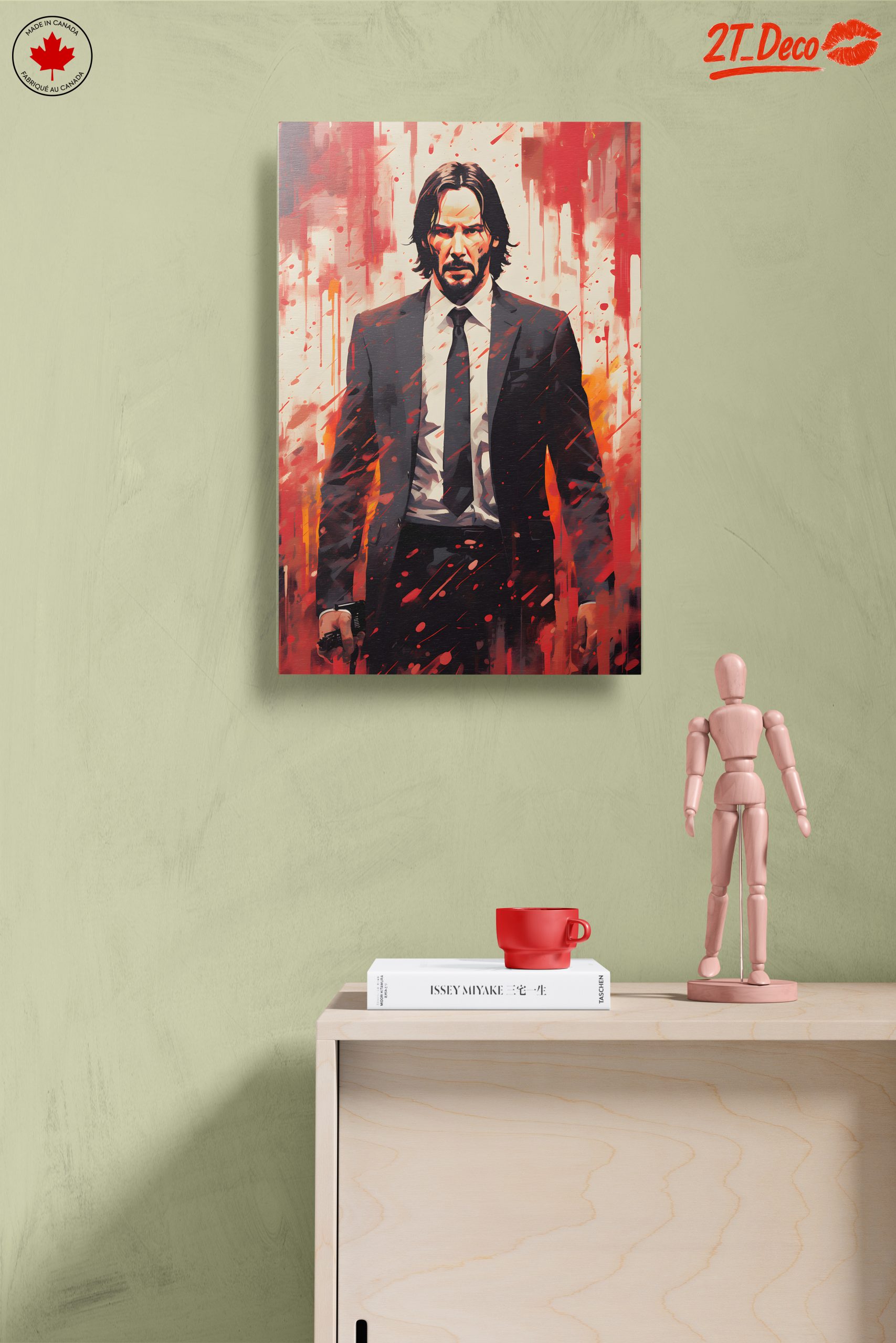 Intense Action Character Wall Art - Image 14