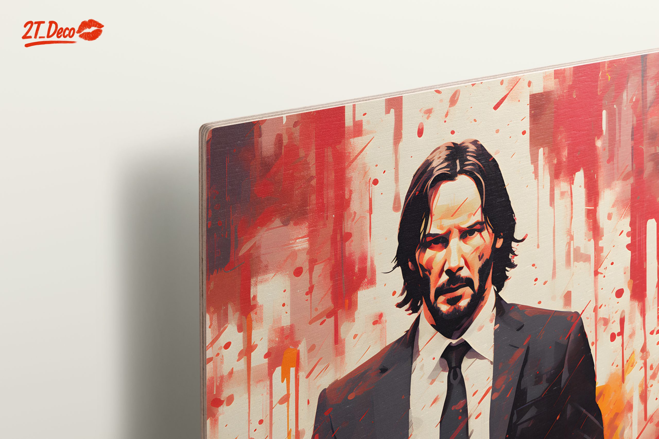 Intense Action Character Wall Art - Image 15