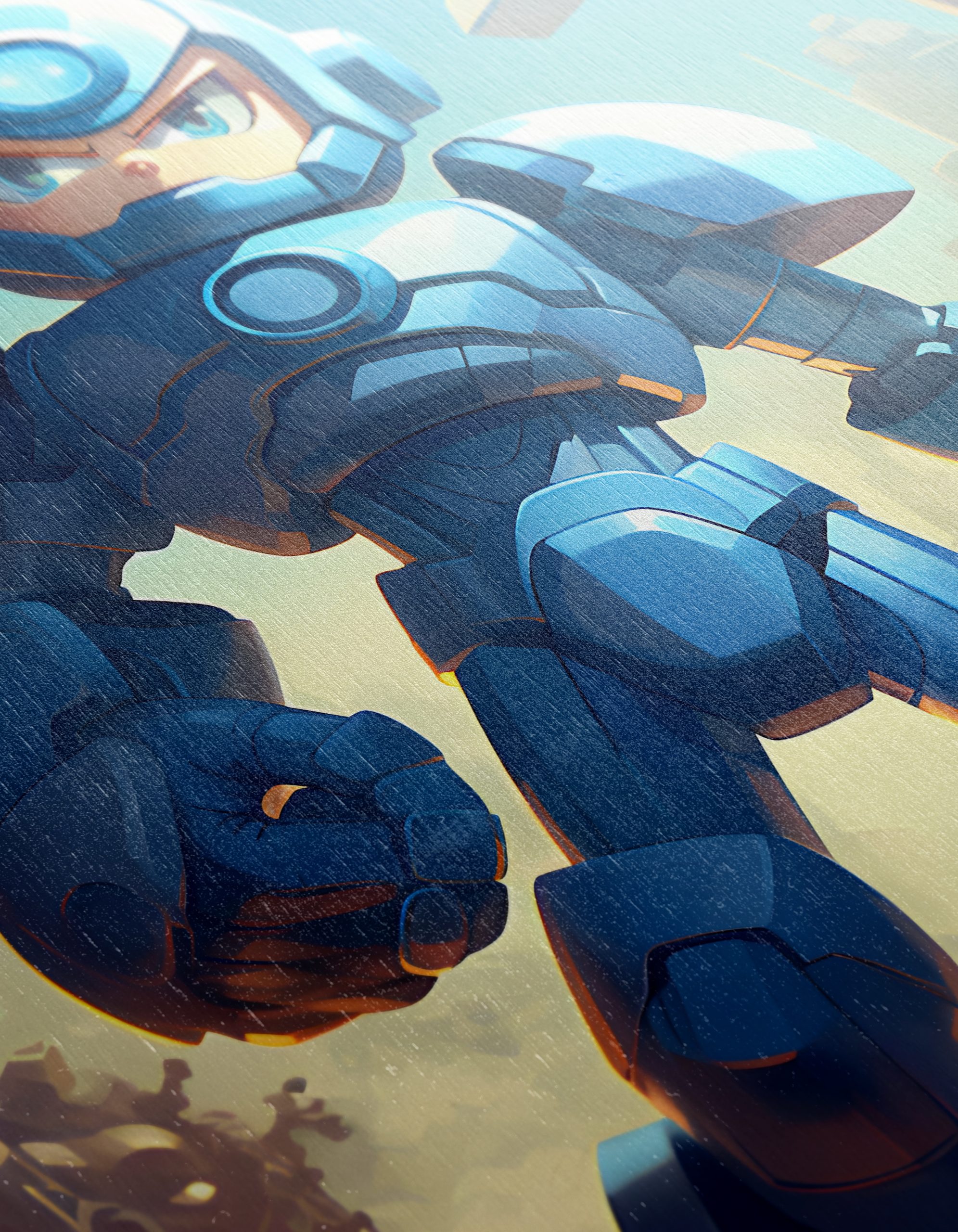 Dynamic Animated Character in Futuristic Landscape - Image 12