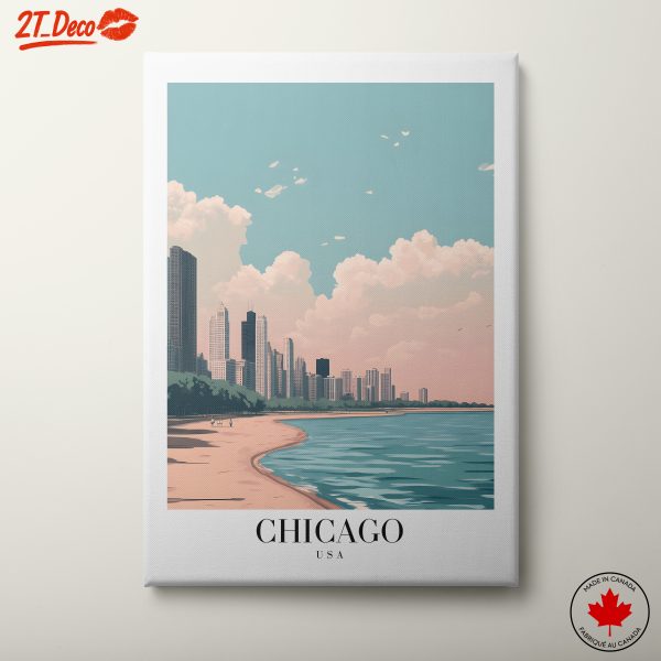 Chicago Urban Landscape Art