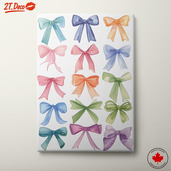 Colorful Decorative Ribbon Art for Home