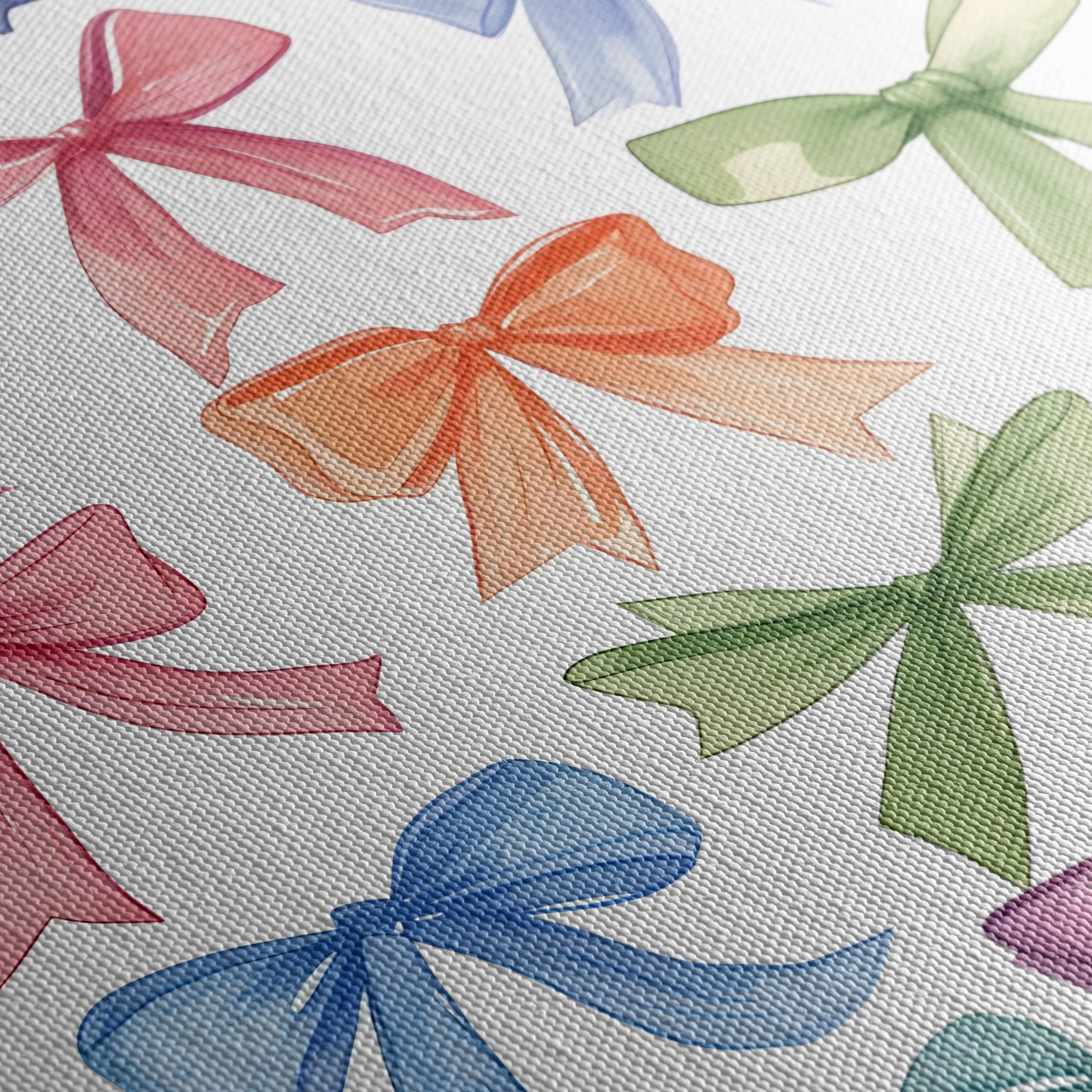 Colorful Decorative Ribbon Art for Home - Image 5