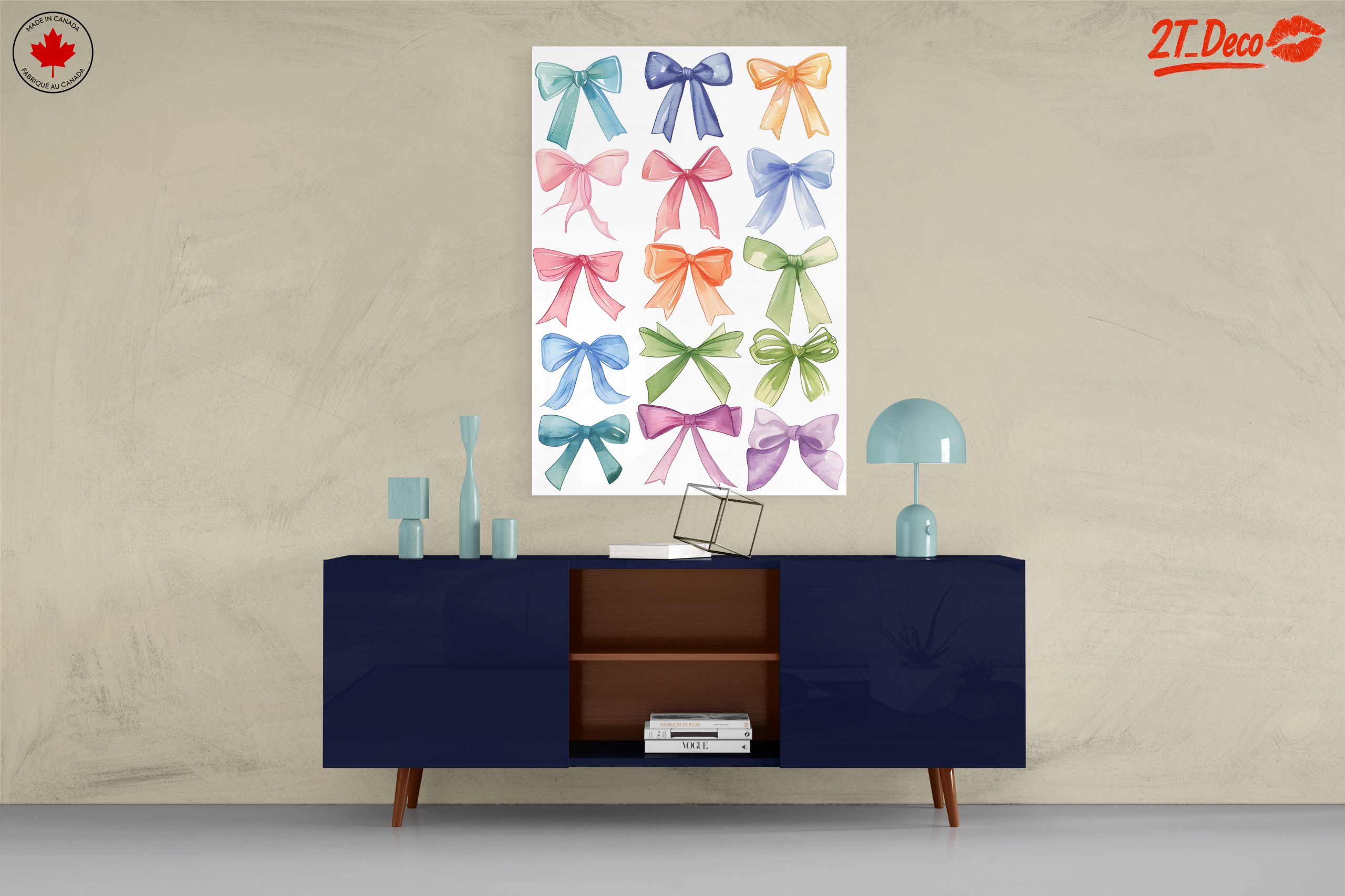 Colorful Decorative Ribbon Art for Home - Image 8