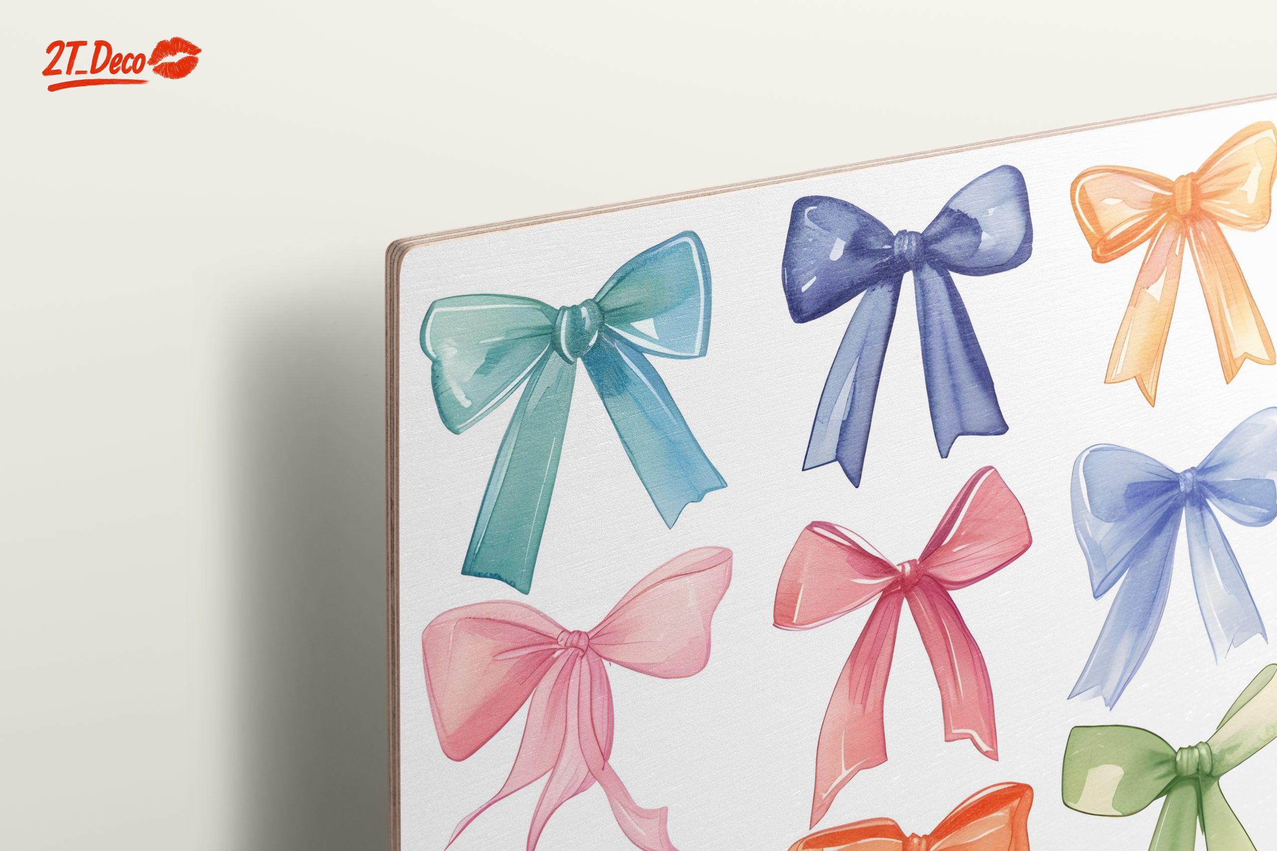 Colorful Decorative Ribbon Art for Home - Image 15