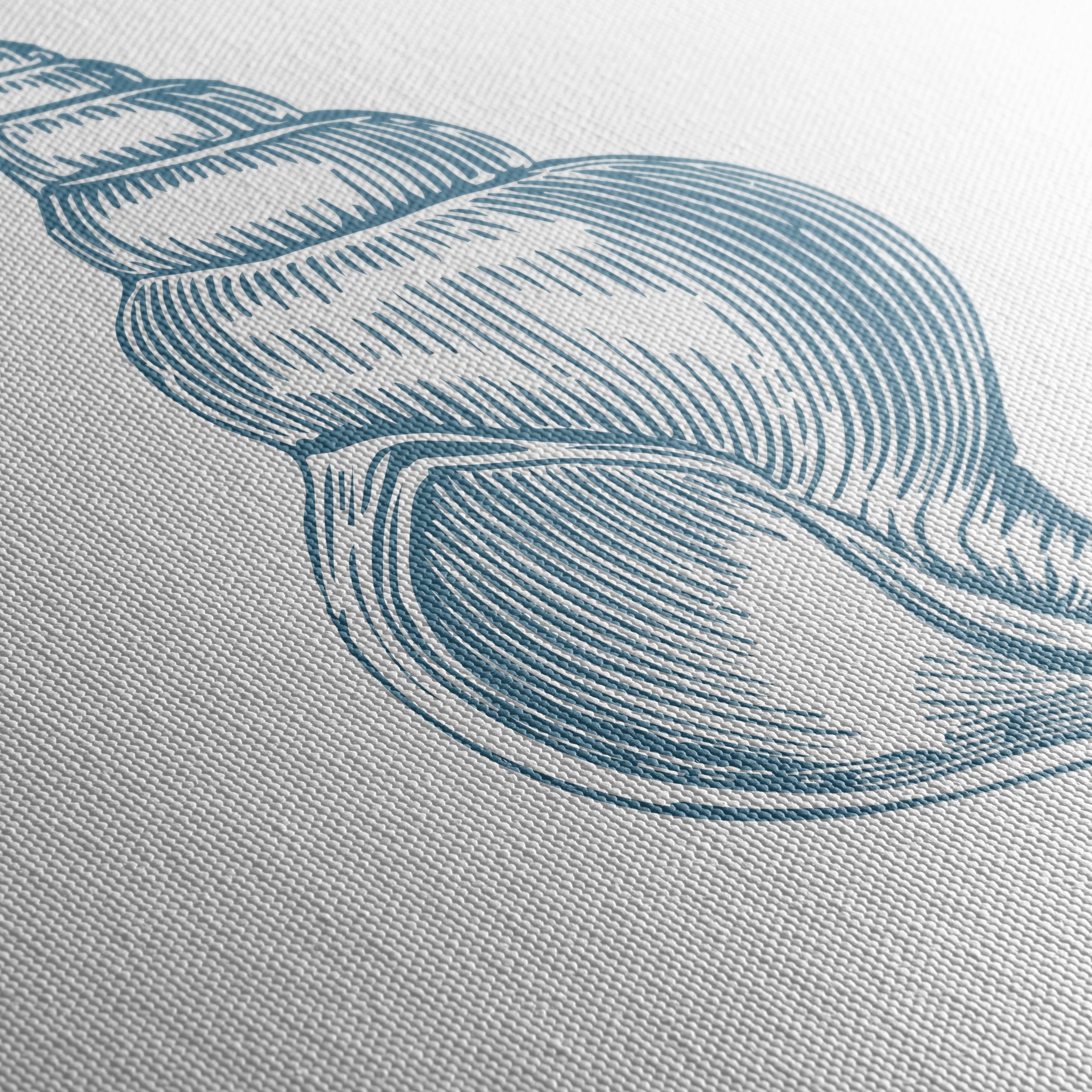 Stylized Shell Art for Marine Decor - Image 5