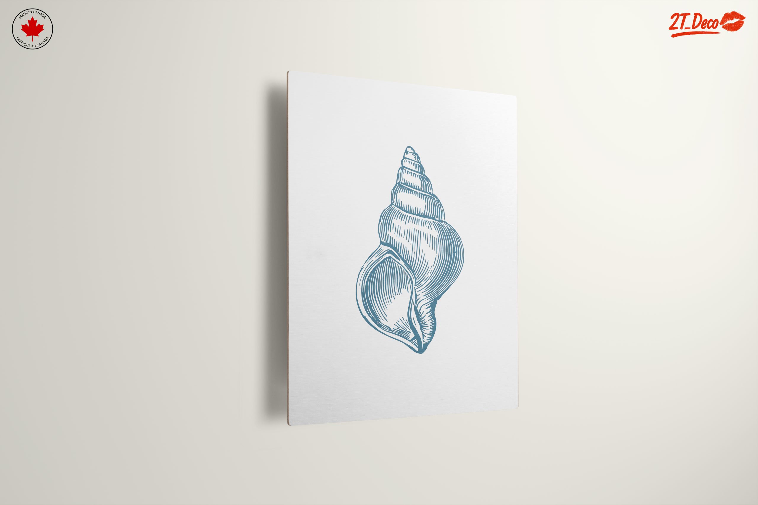 Stylized Shell Art for Marine Decor - Image 13