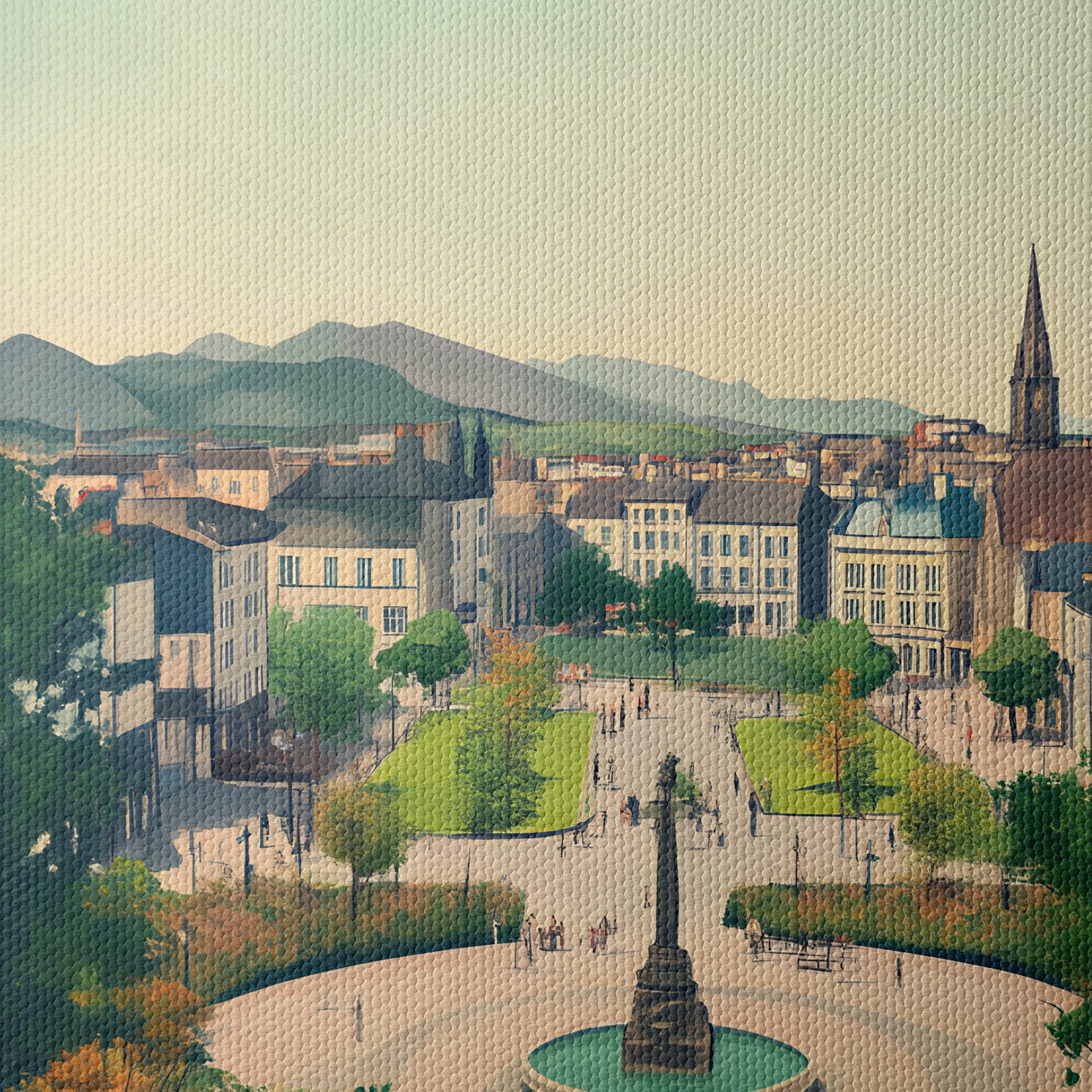 Stylized Illustration of Galway, Ireland - Image 4