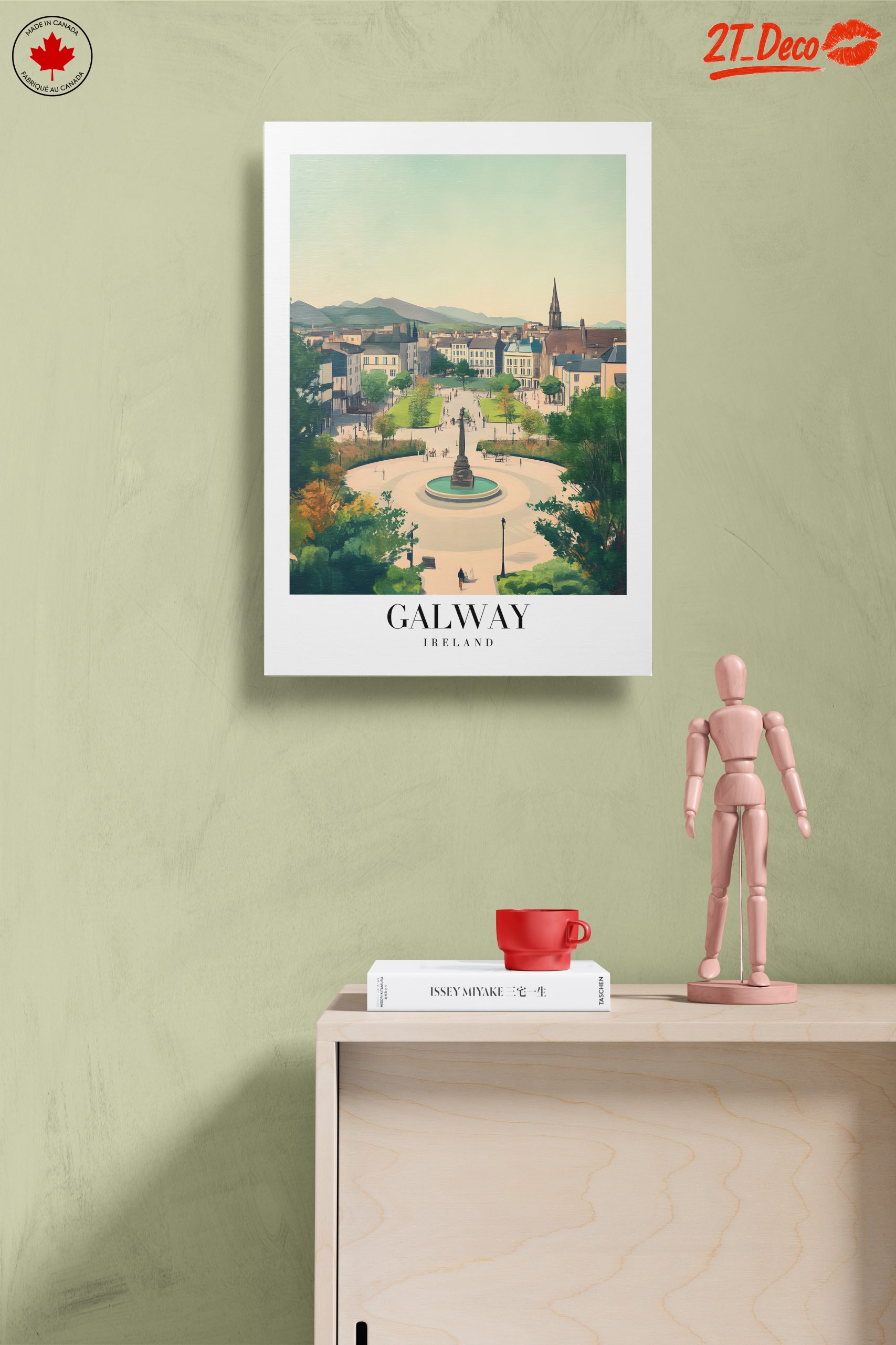 Stylized Illustration of Galway, Ireland - Image 14