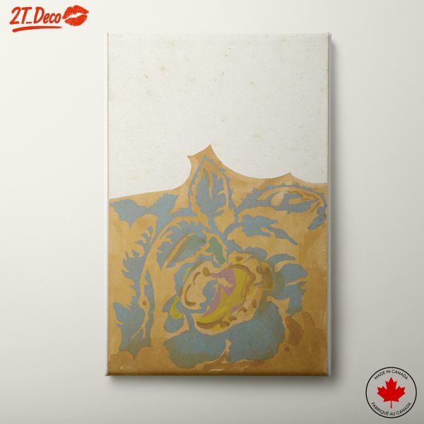 Stylized Floral Artwork for Home Decor 5