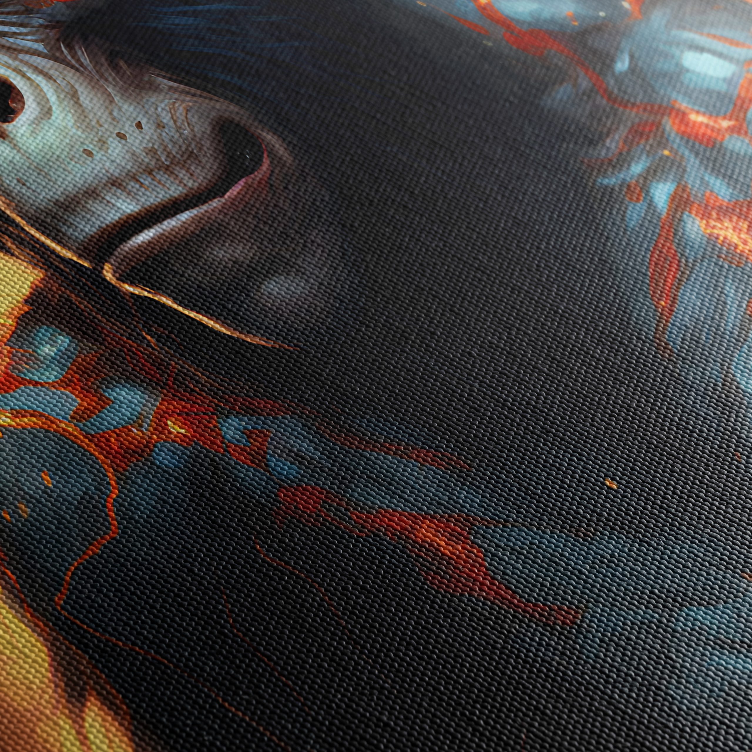 Fantasy Creature with Fiery Aura - Image 5
