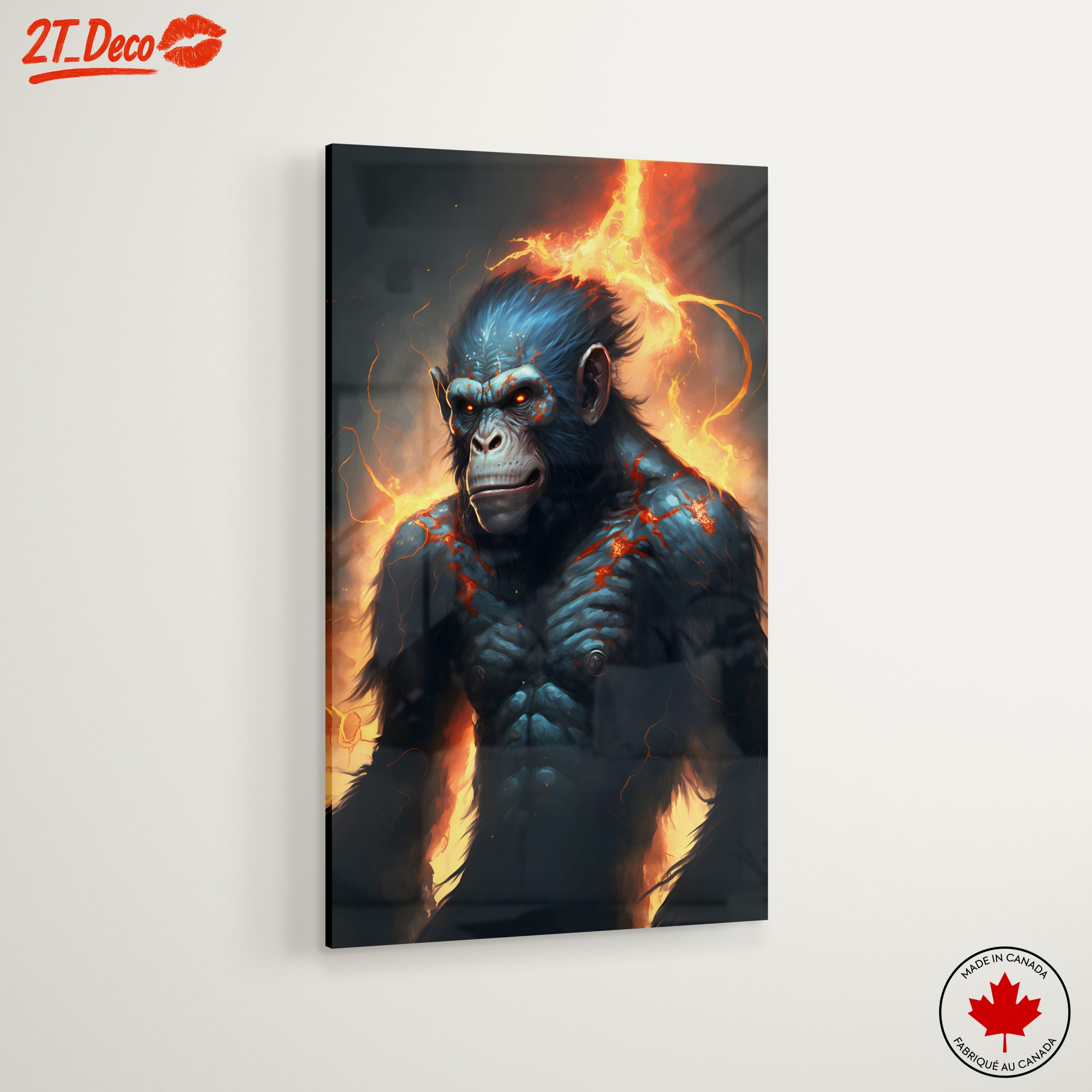 Fantasy Creature with Fiery Aura - Image 6