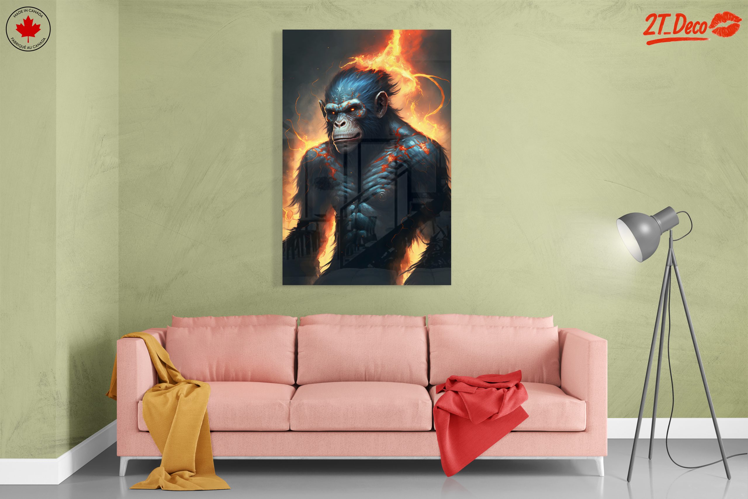 Fantasy Creature with Fiery Aura - Image 7