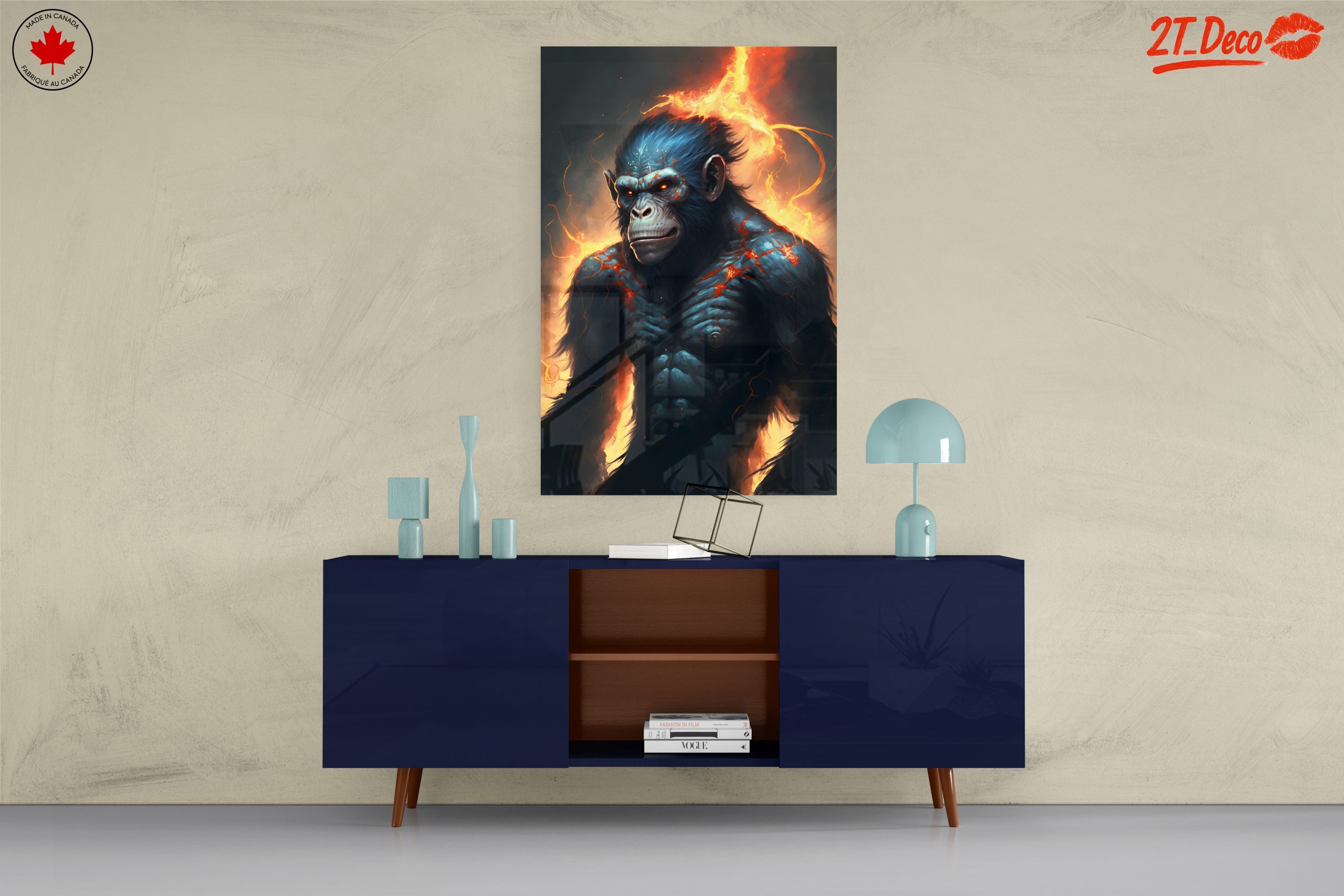 Fantasy Creature with Fiery Aura - Image 8