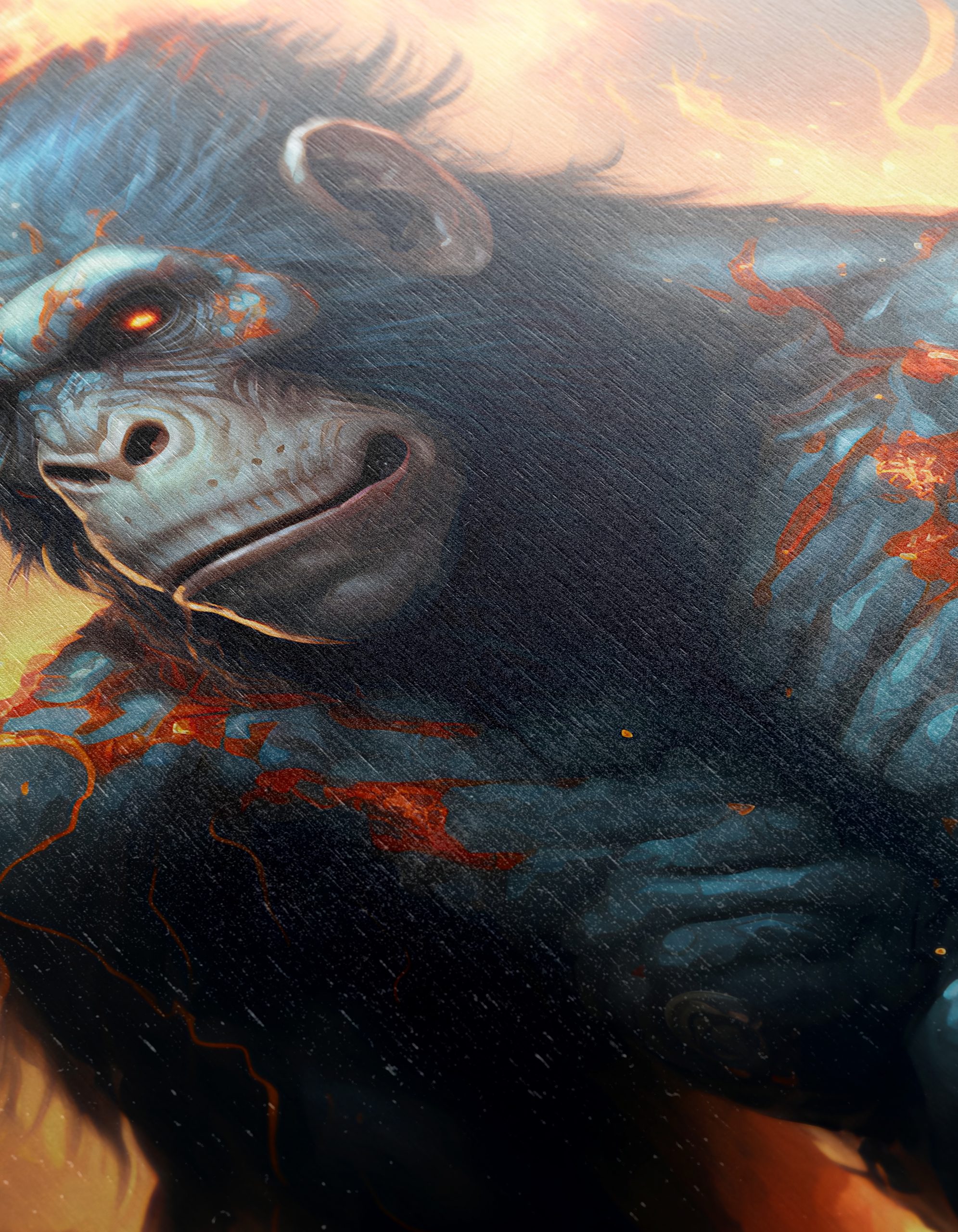 Fantasy Creature with Fiery Aura - Image 12