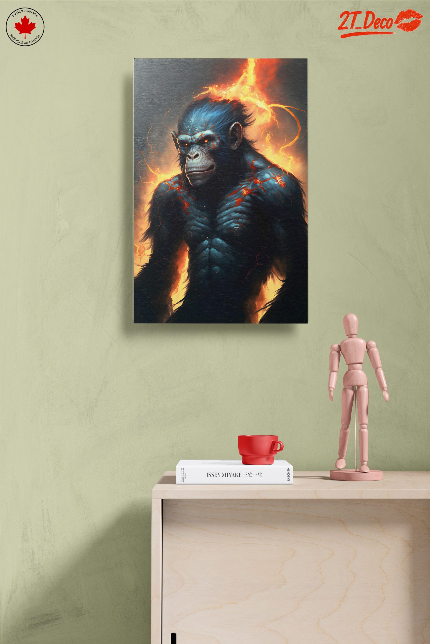 Fantasy Creature with Fiery Aura - Image 14