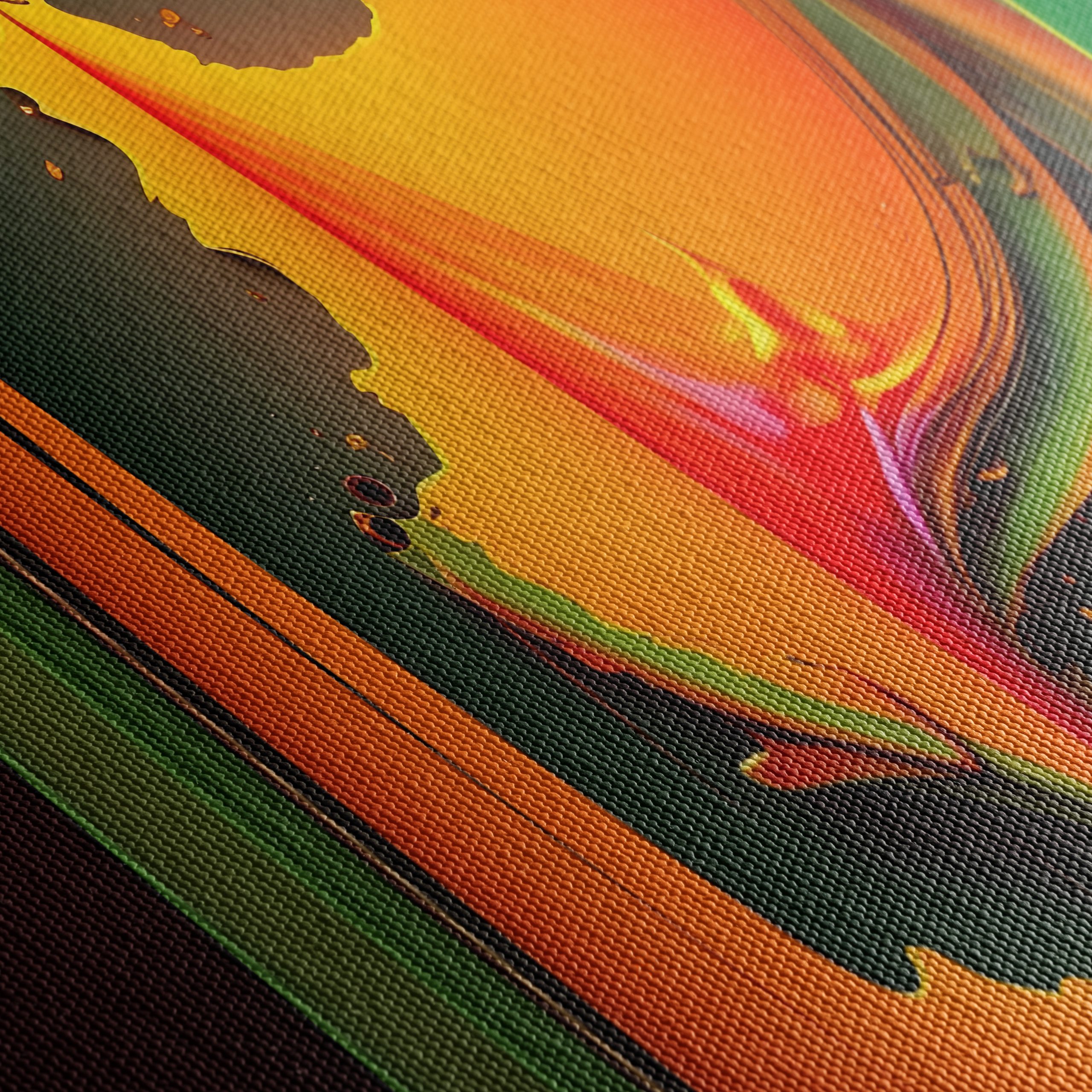 Vibrant Dynamic Abstract Artwork 2 - Image 5