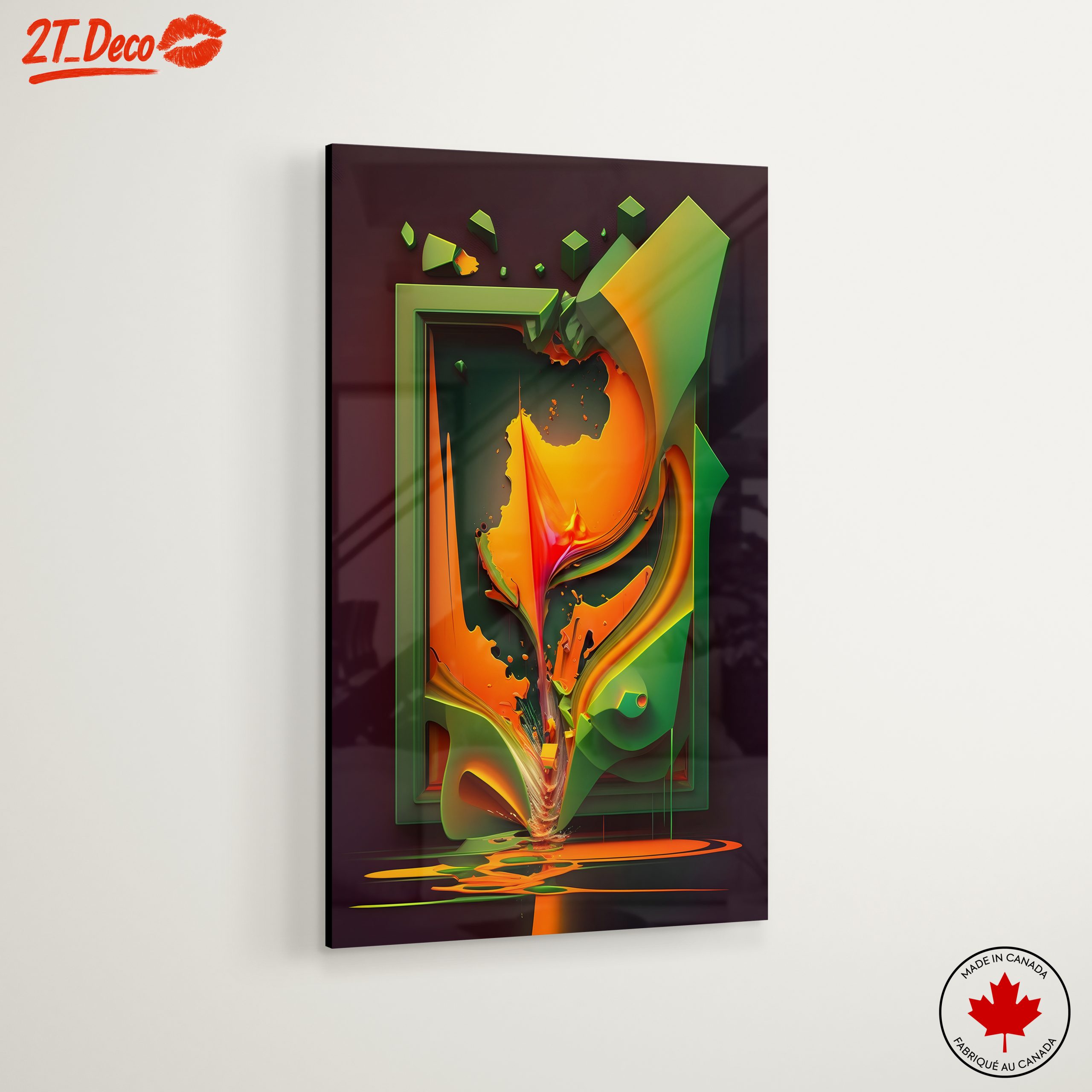 Vibrant Dynamic Abstract Artwork 2 - Image 6
