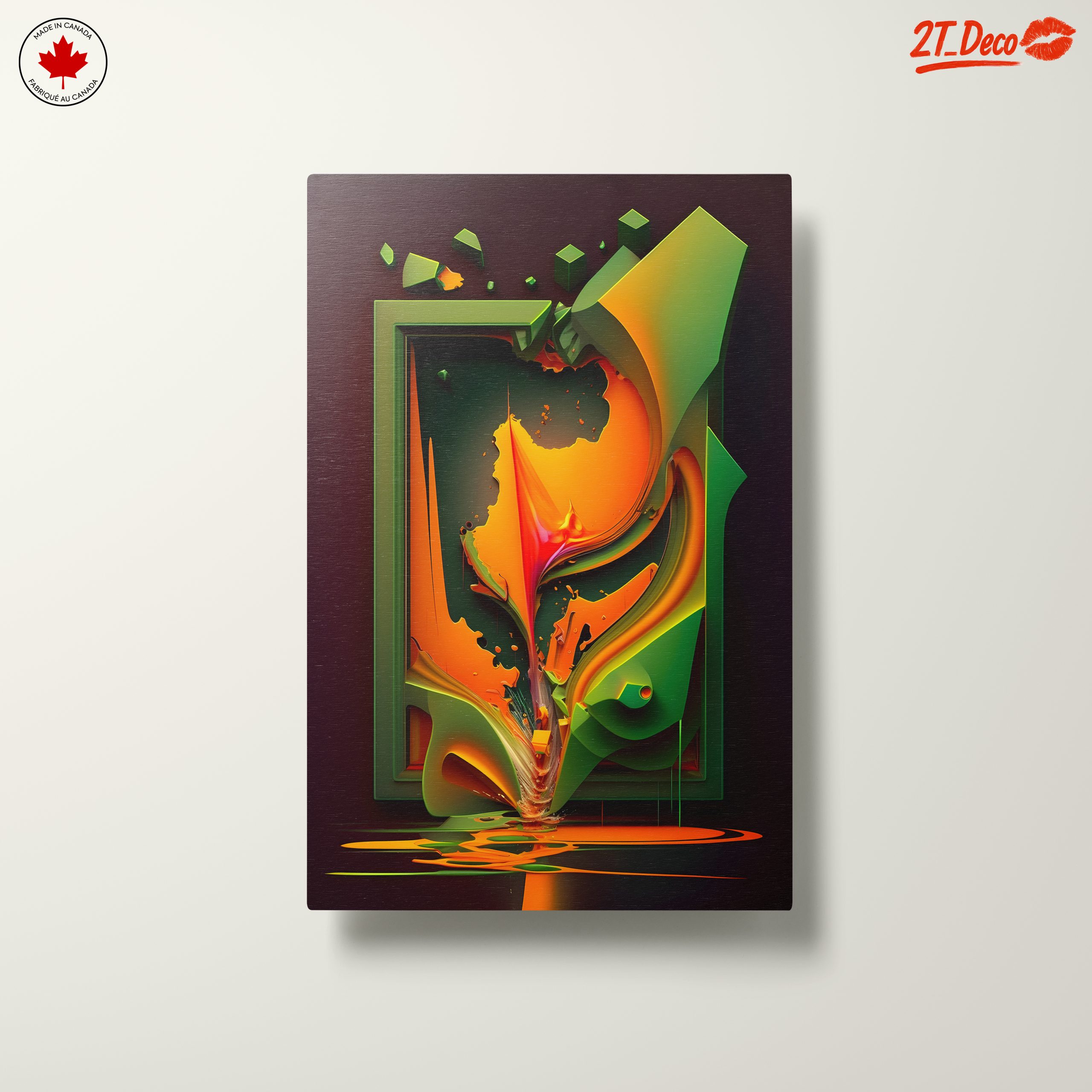 Vibrant Dynamic Abstract Artwork 2 - Image 10