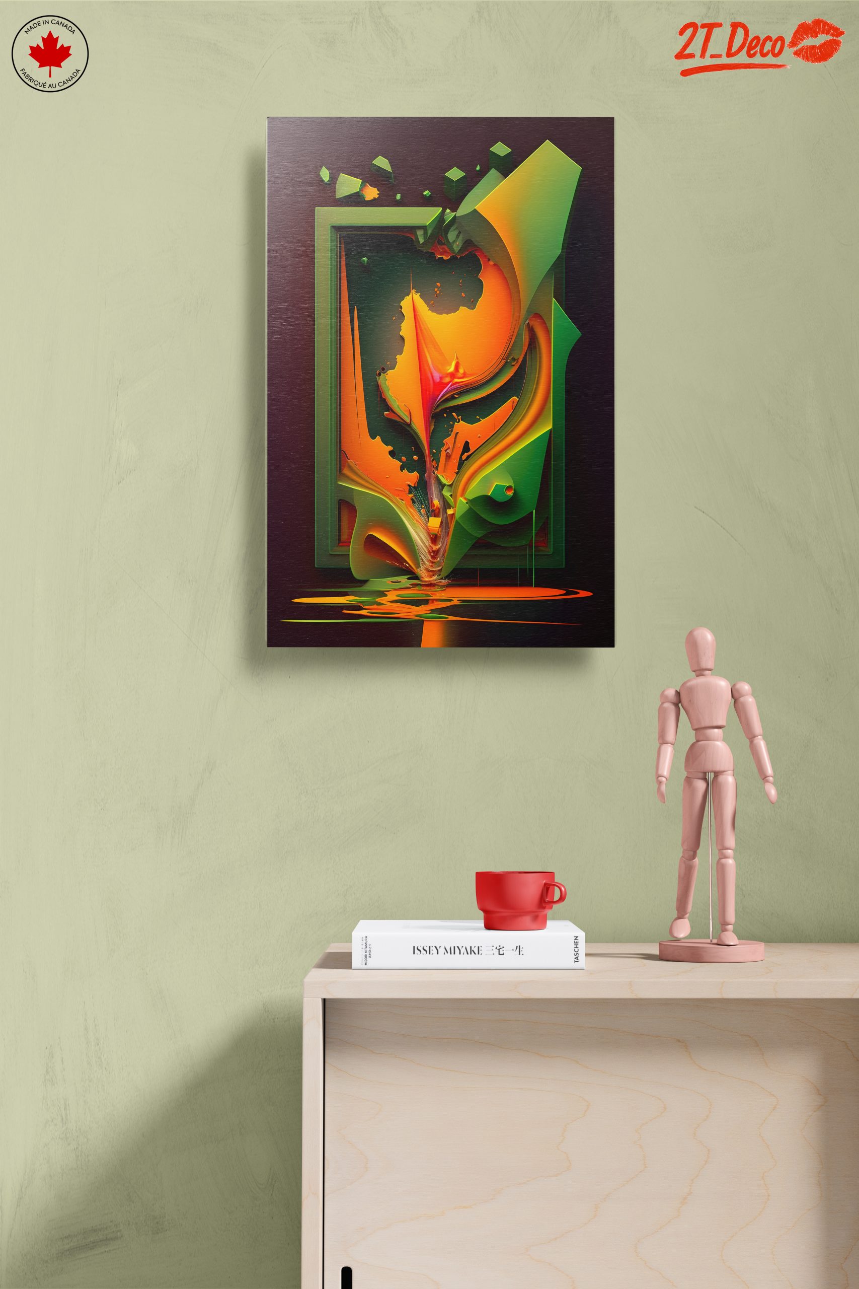 Vibrant Dynamic Abstract Artwork 2 - Image 14