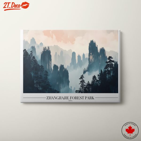 Zhangjiajie Forest Park Landscape