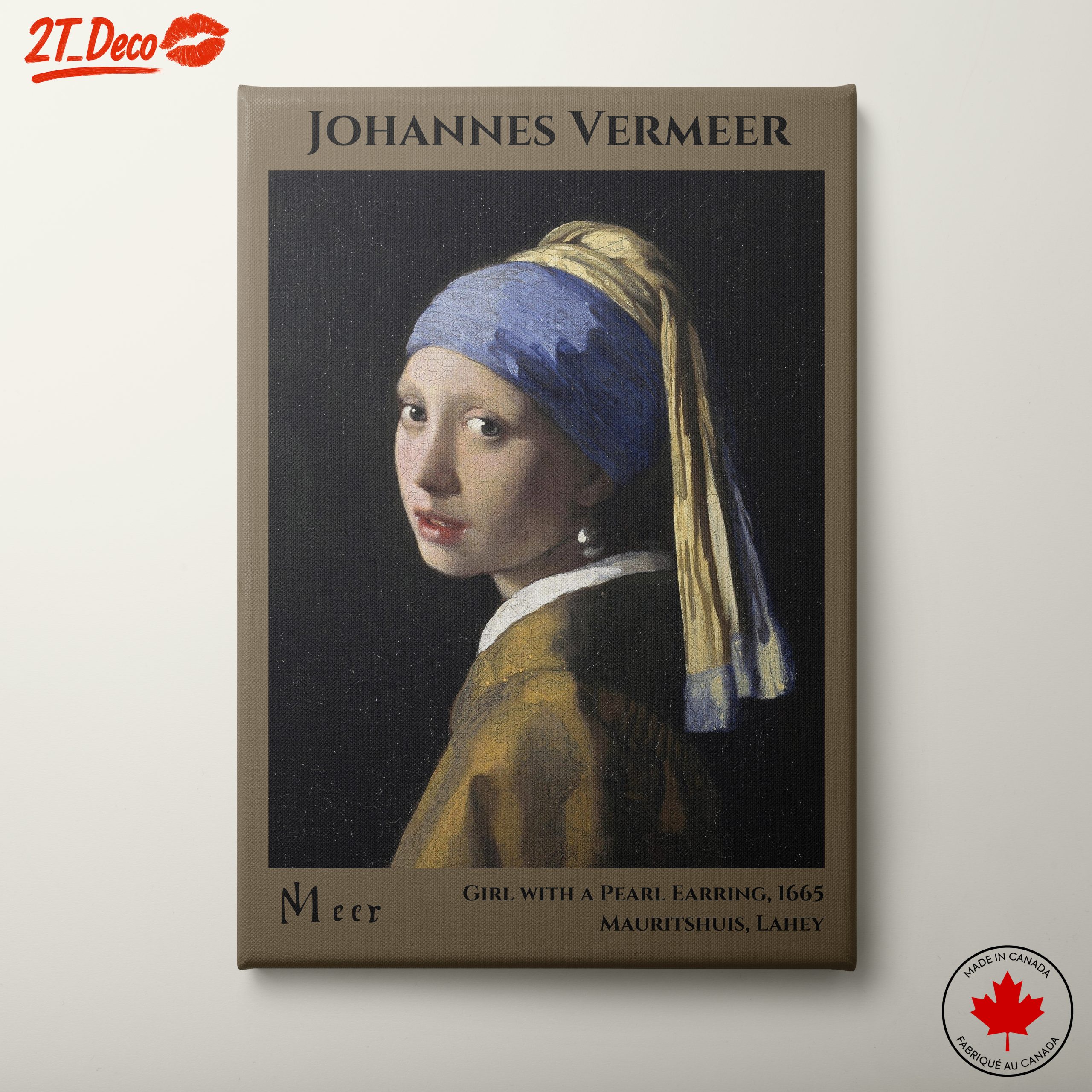 Girl with a Pearl Earring by Johannes Vermeer