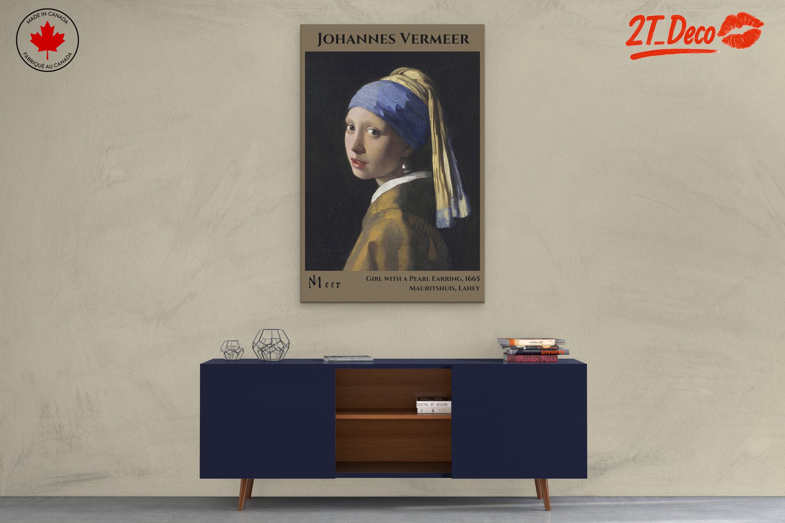 Girl with a Pearl Earring by Johannes Vermeer - Image 3