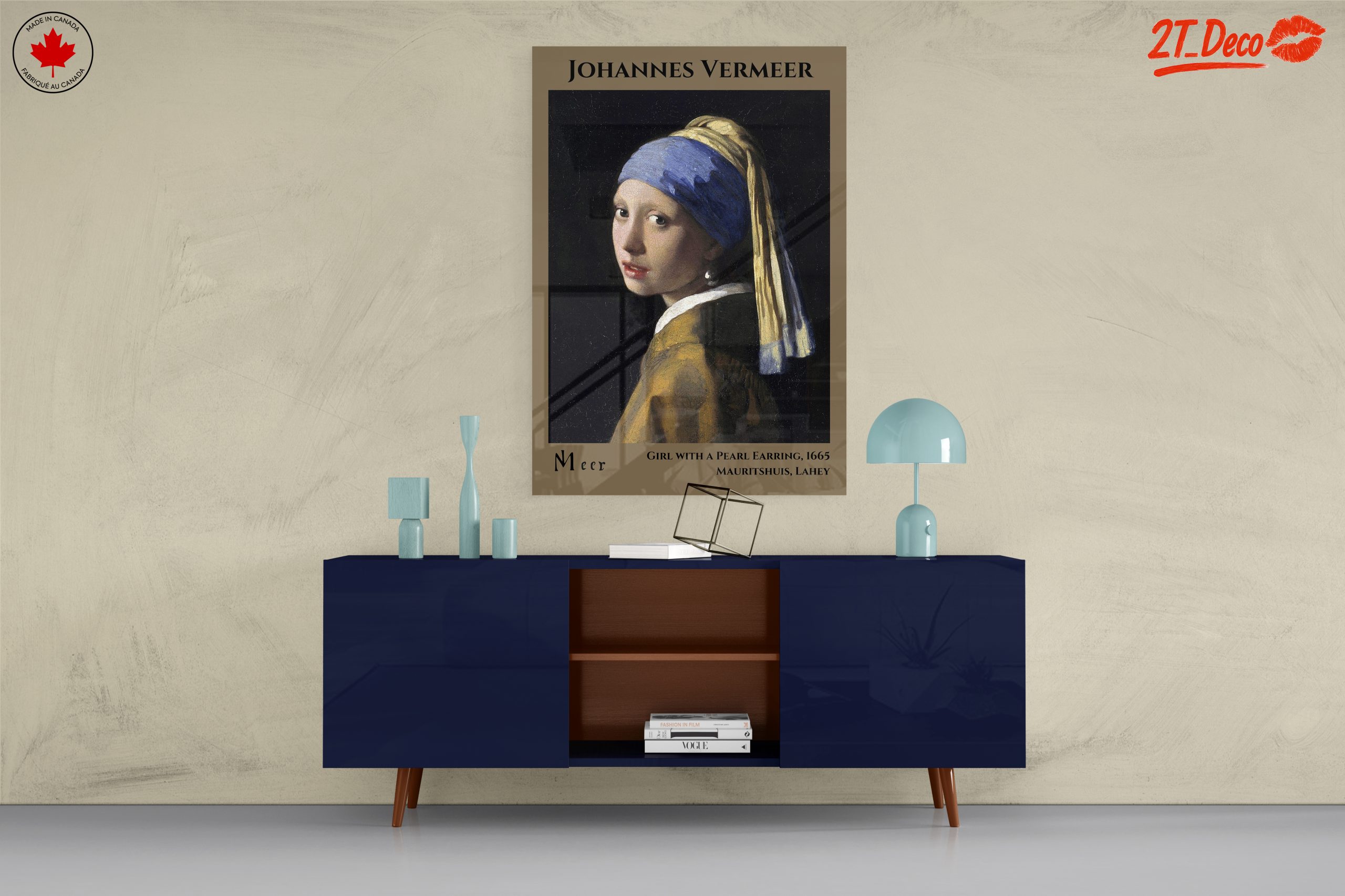 Girl with a Pearl Earring by Johannes Vermeer - Image 8