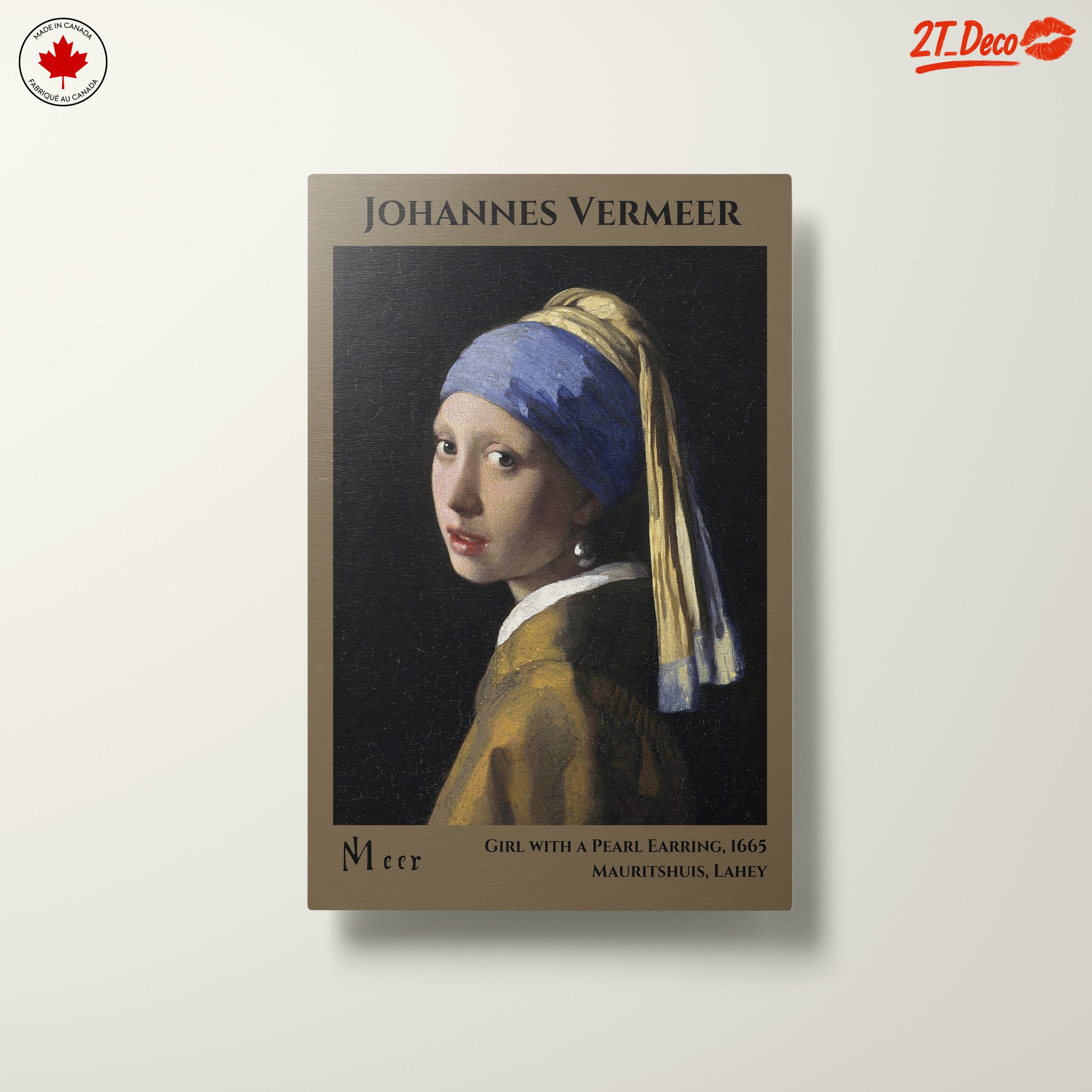 Girl with a Pearl Earring by Johannes Vermeer - Image 10