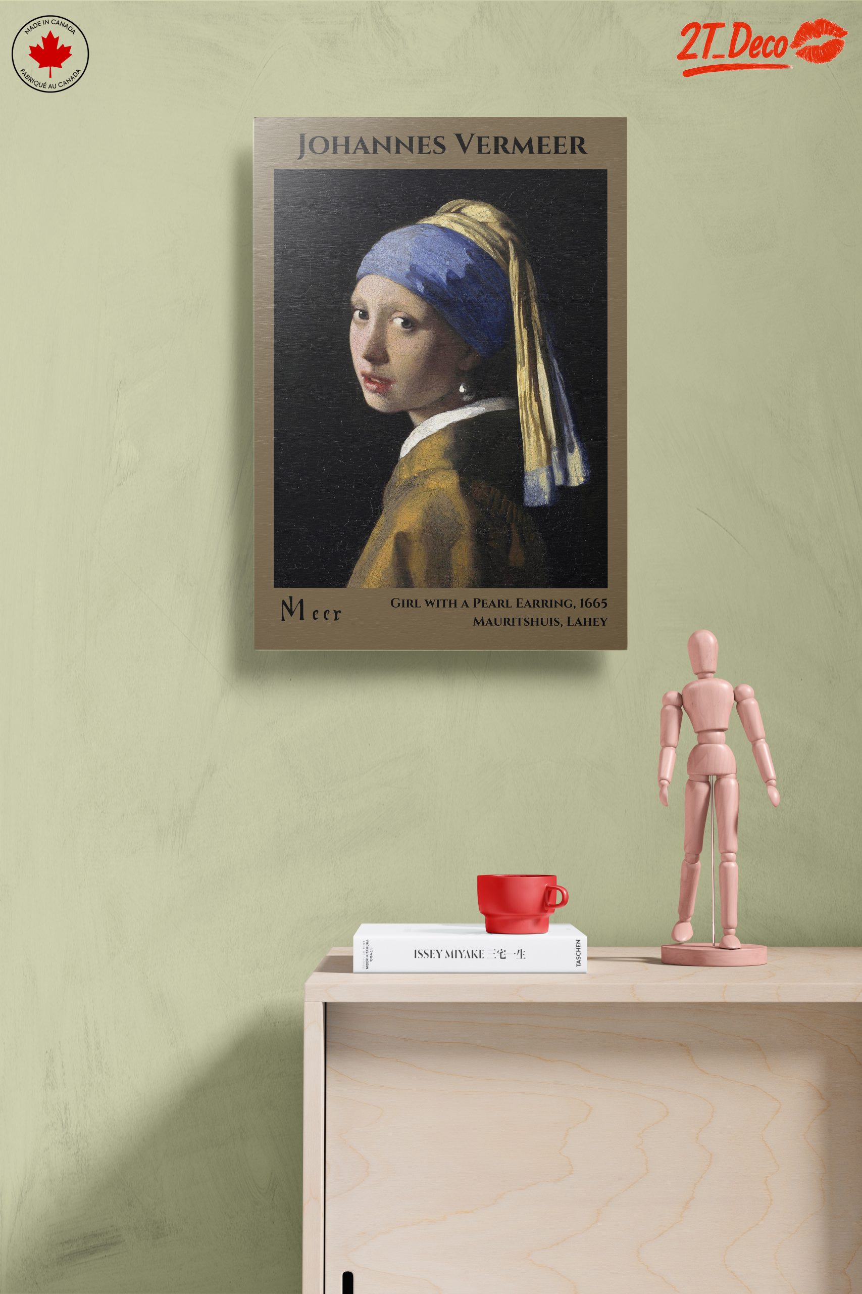 Girl with a Pearl Earring by Johannes Vermeer - Image 14