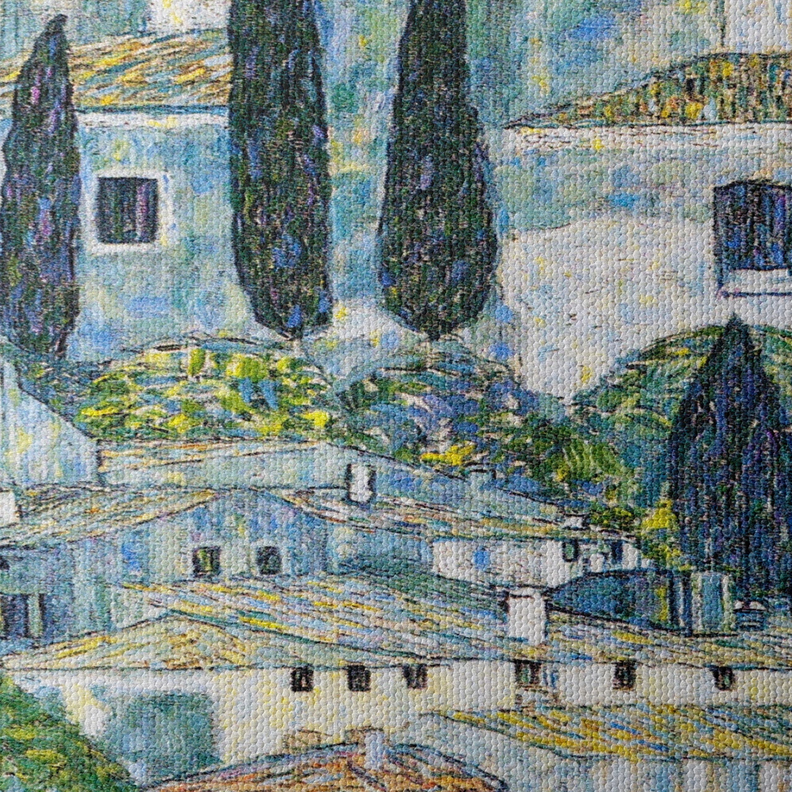 Serene Contemporary Architectural Landscape Art - Image 4