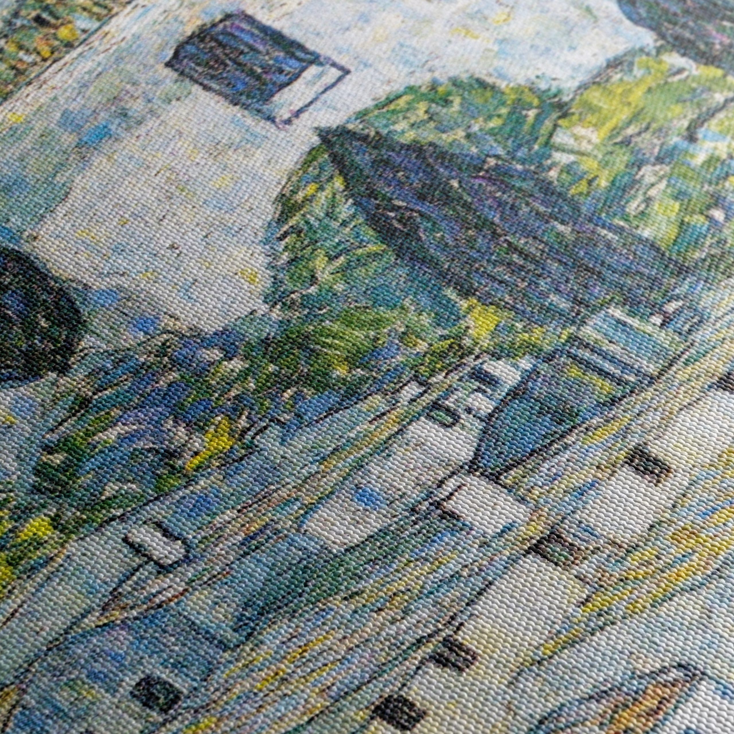 Serene Contemporary Architectural Landscape Art - Image 5