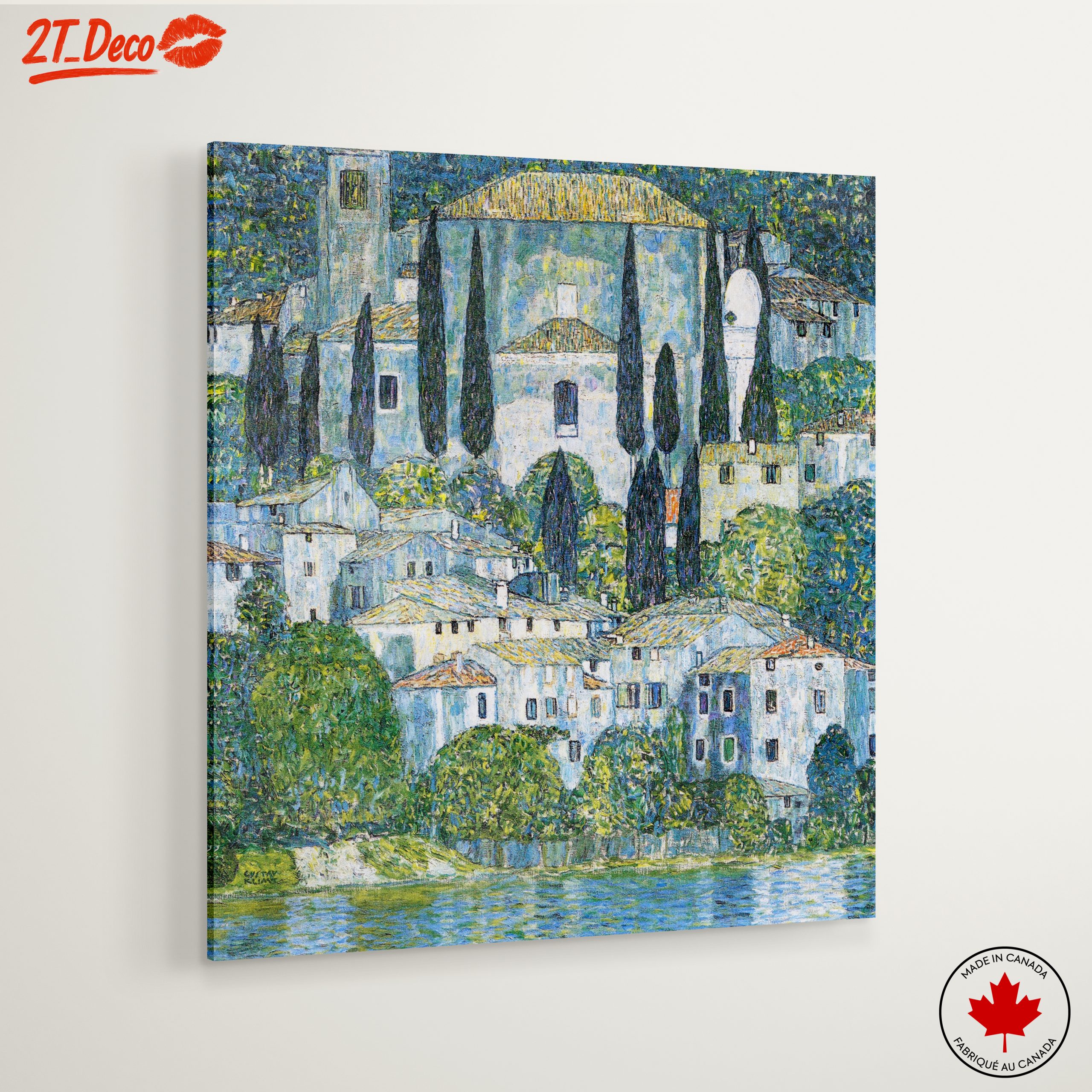 Serene Contemporary Architectural Landscape Art - Image 6