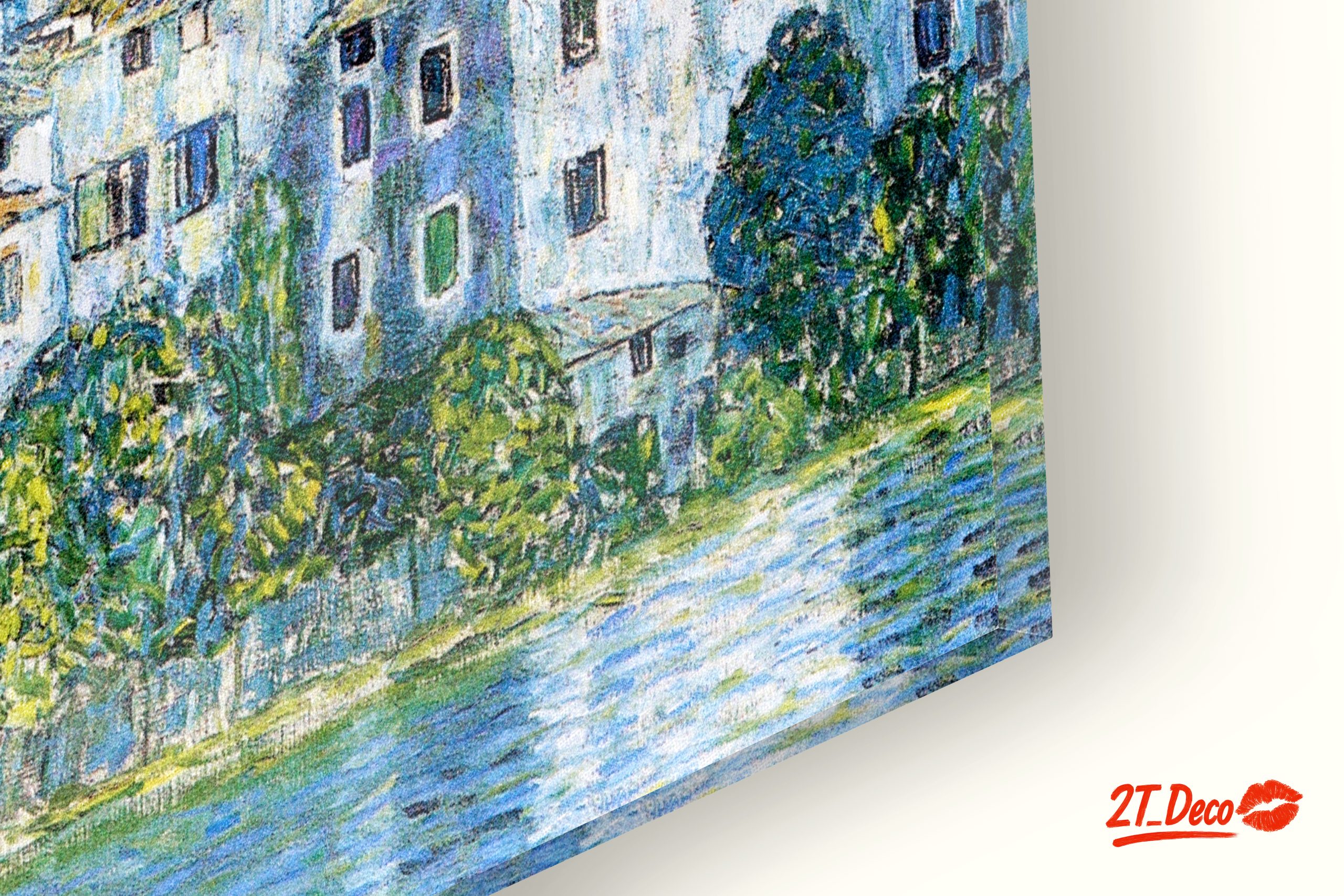 Serene Contemporary Architectural Landscape Art - Image 9