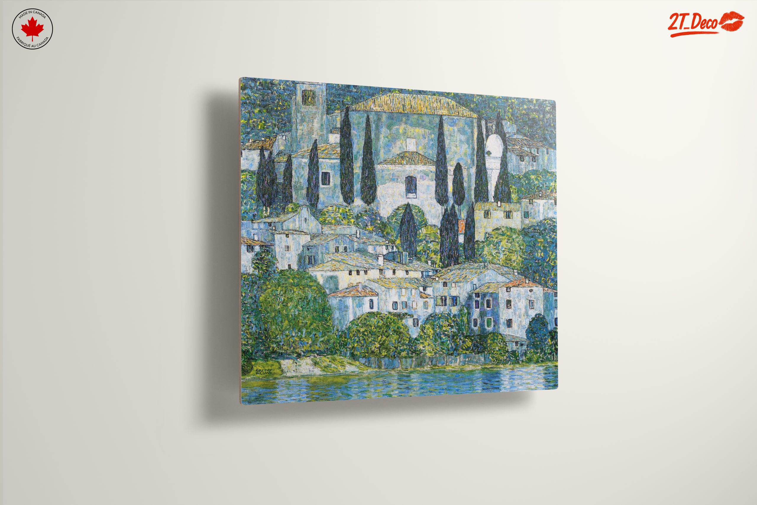 Serene Contemporary Architectural Landscape Art - Image 13