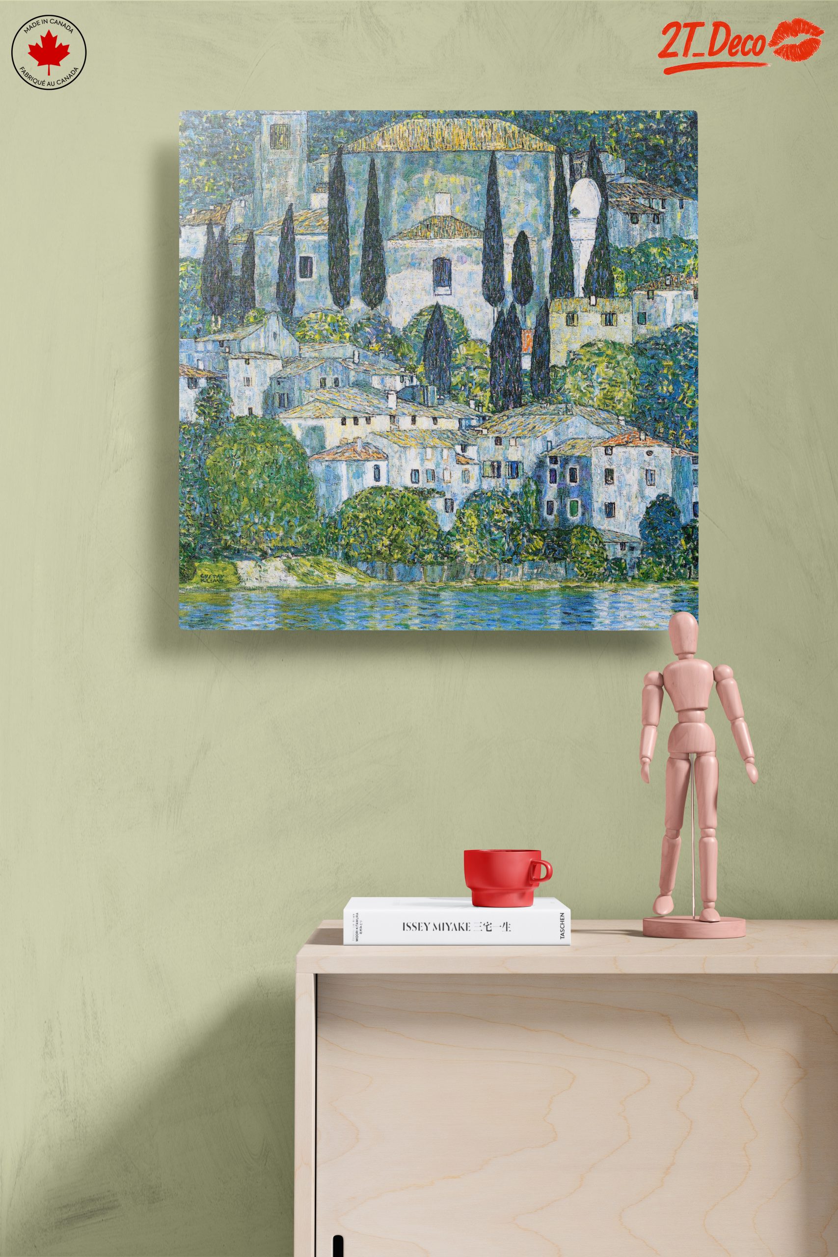 Serene Contemporary Architectural Landscape Art - Image 14