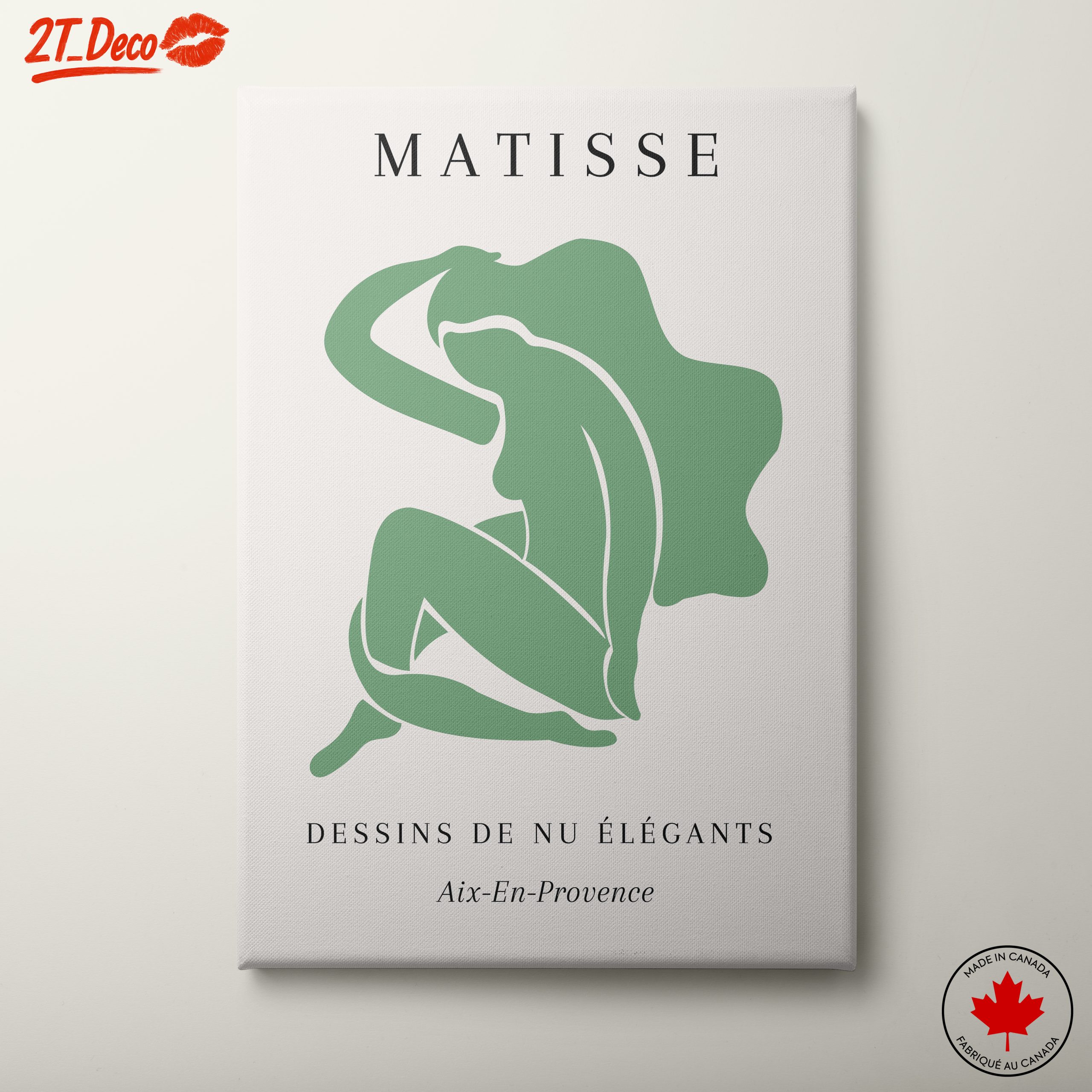 Elegant Contemporary Portrait by Matisse
