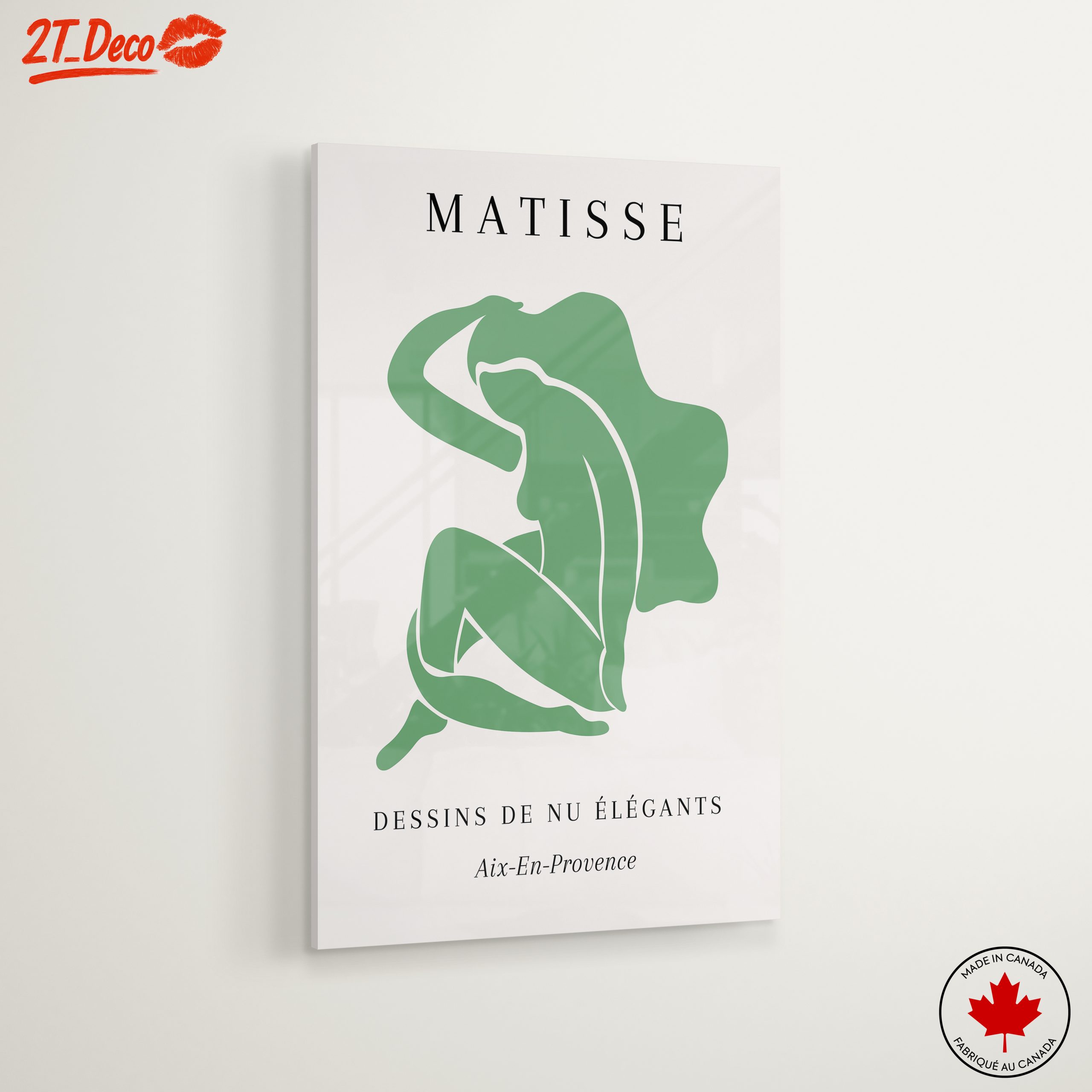 Elegant Contemporary Portrait by Matisse - Image 6