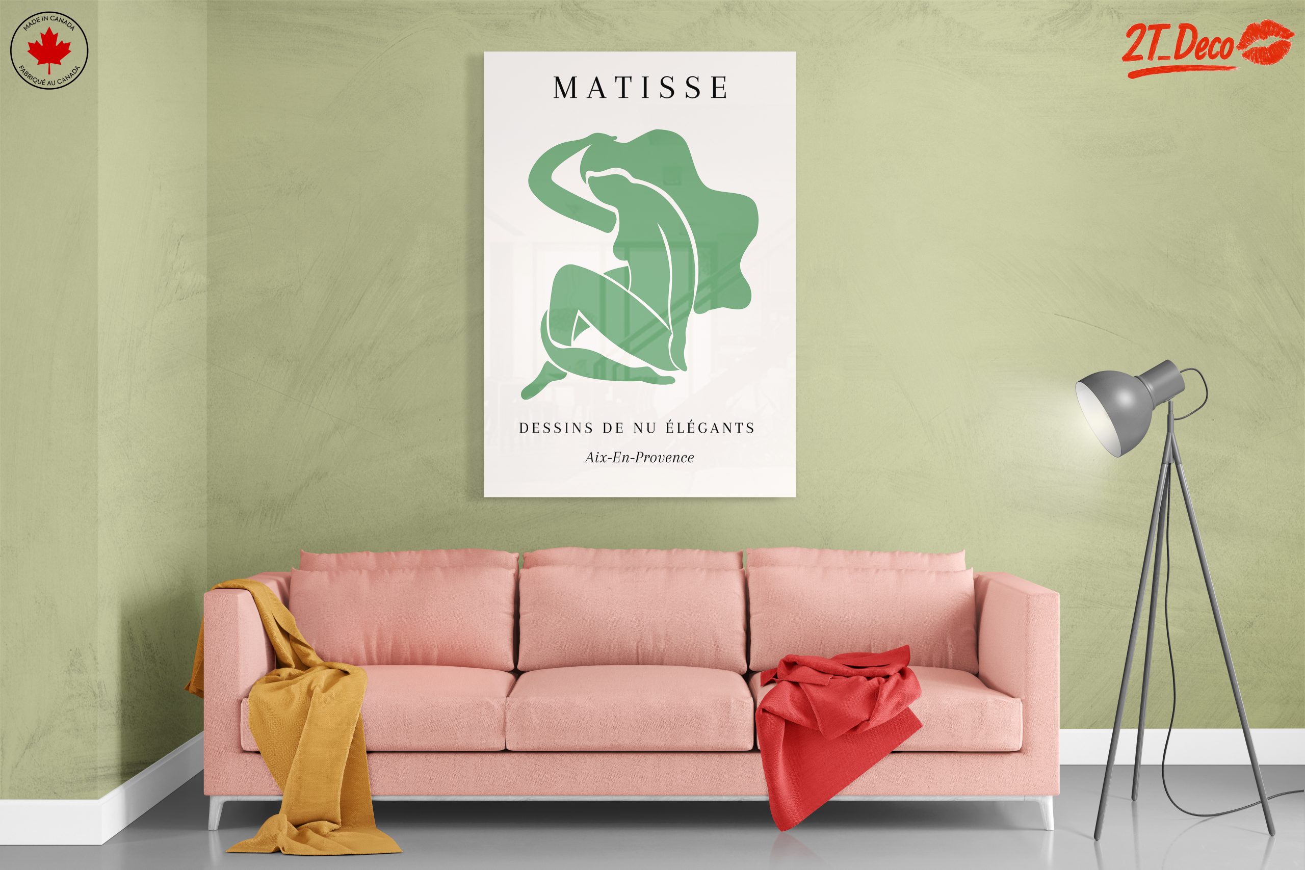 Elegant Contemporary Portrait by Matisse - Image 7