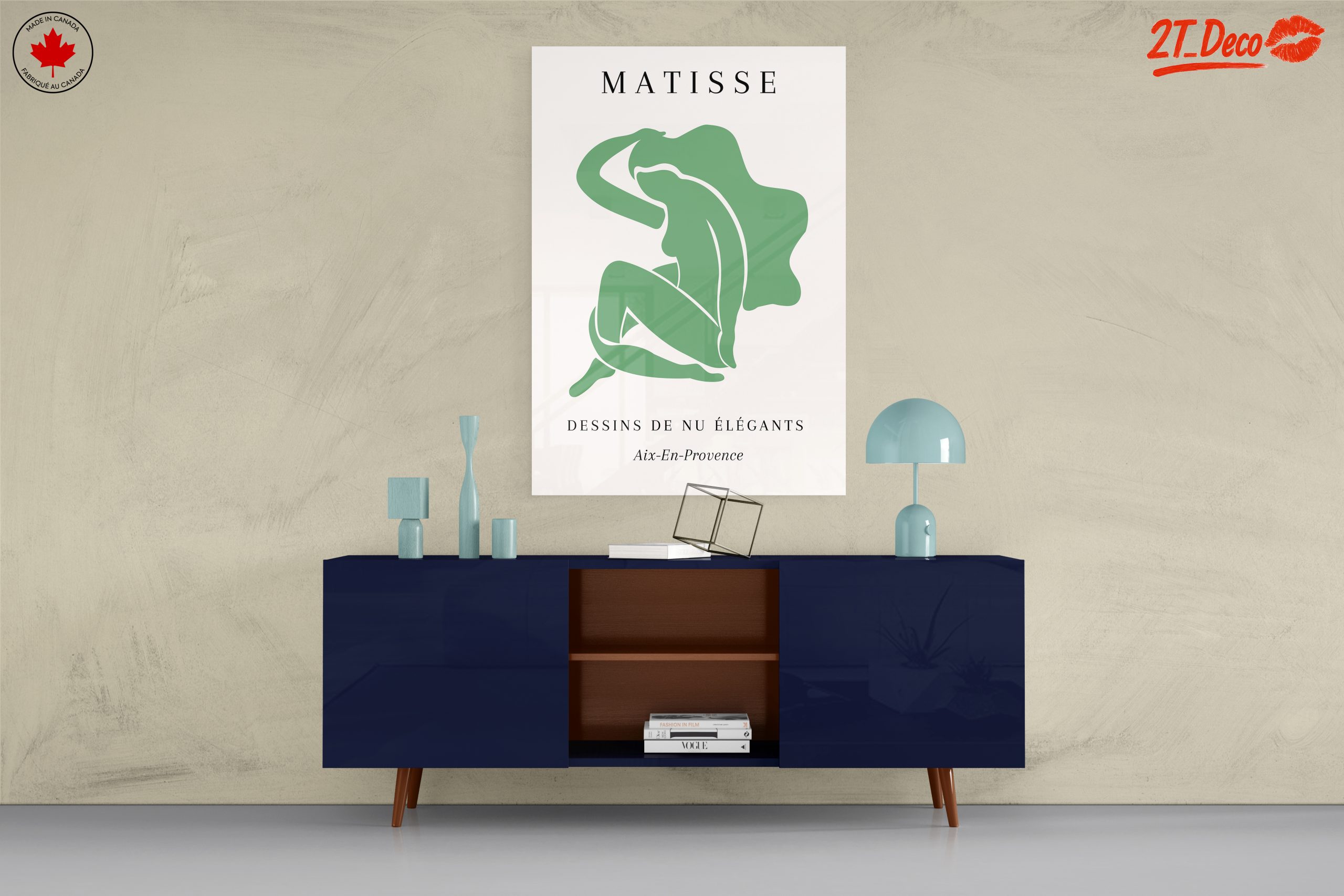 Elegant Contemporary Portrait by Matisse - Image 8