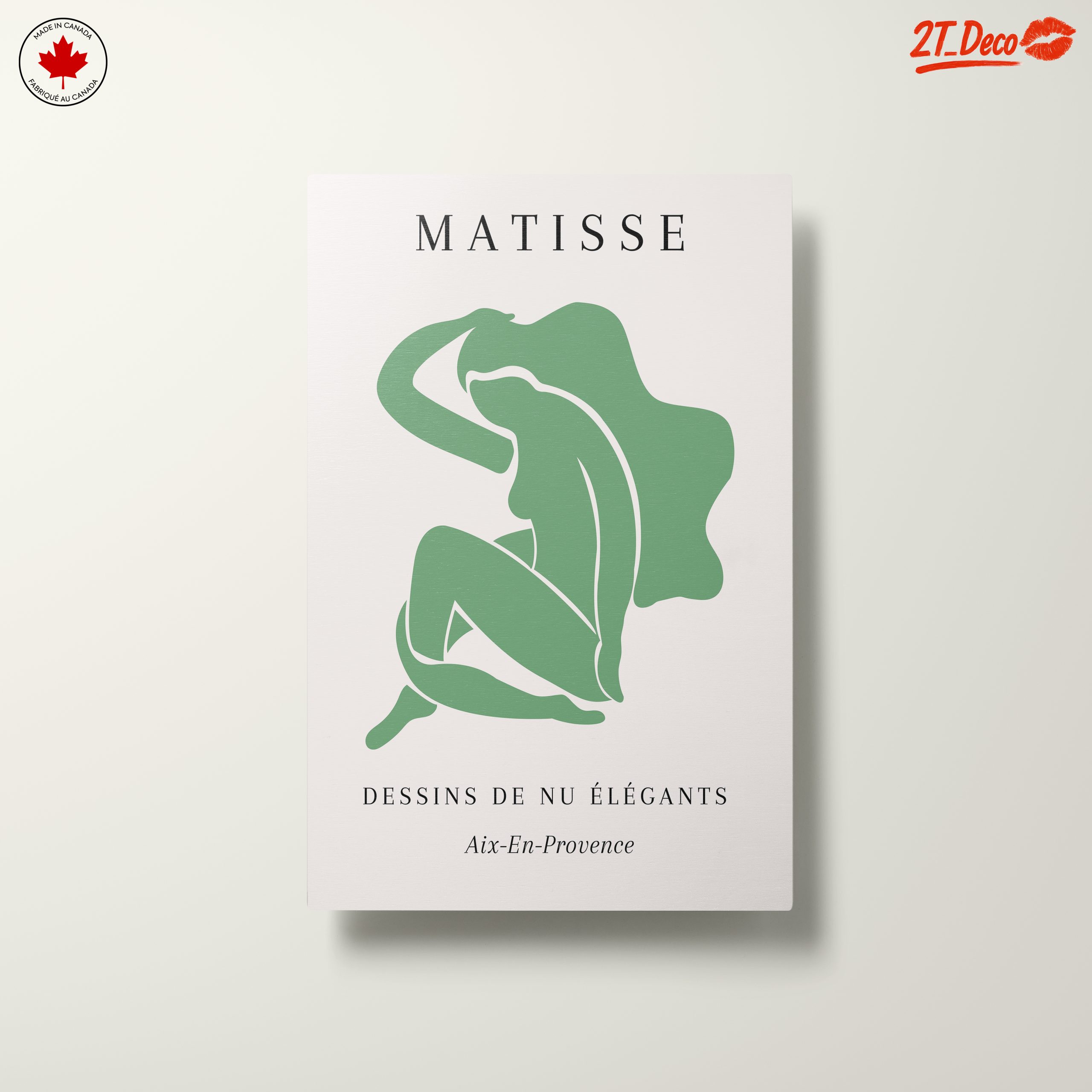 Elegant Contemporary Portrait by Matisse - Image 10