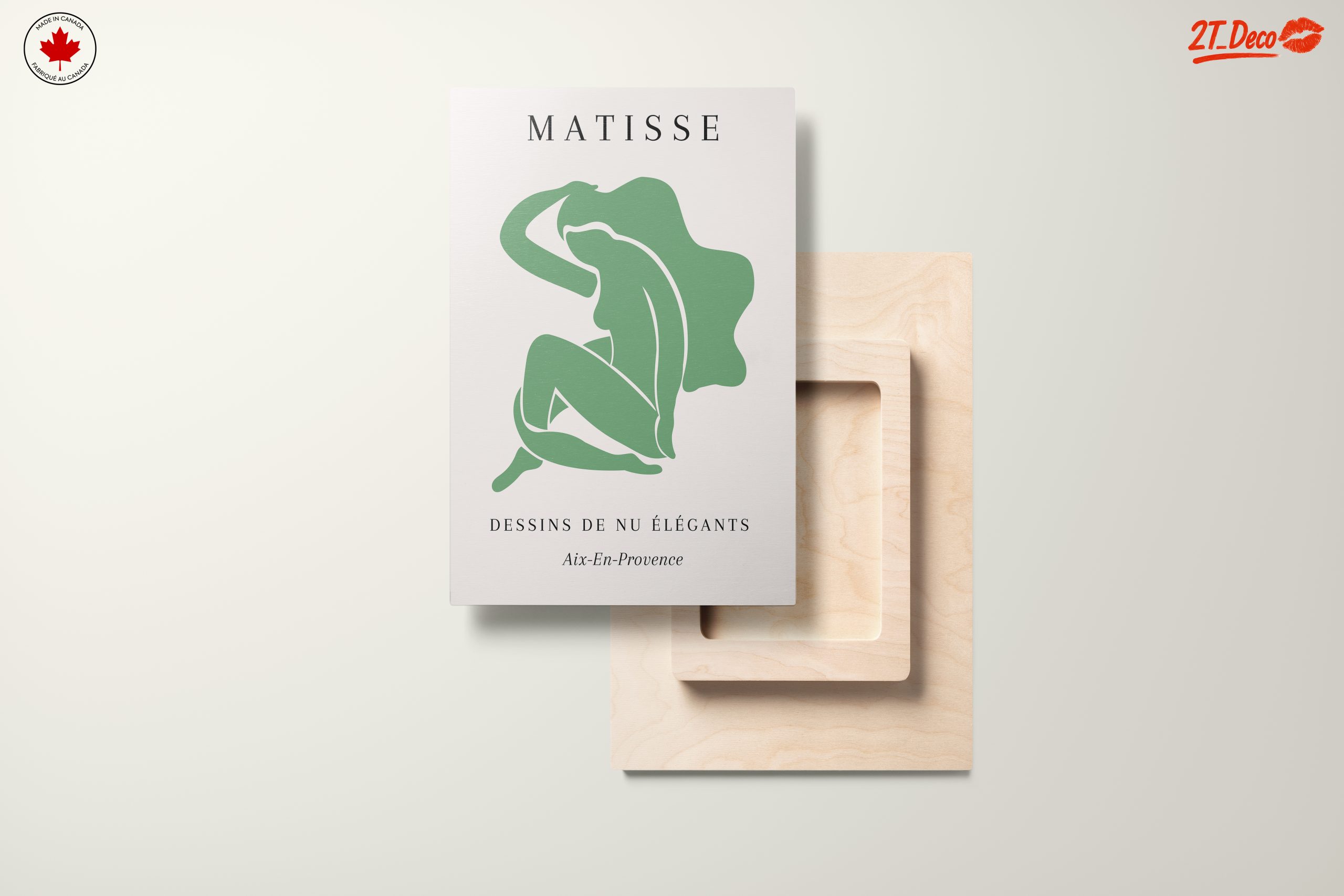 Elegant Contemporary Portrait by Matisse - Image 11