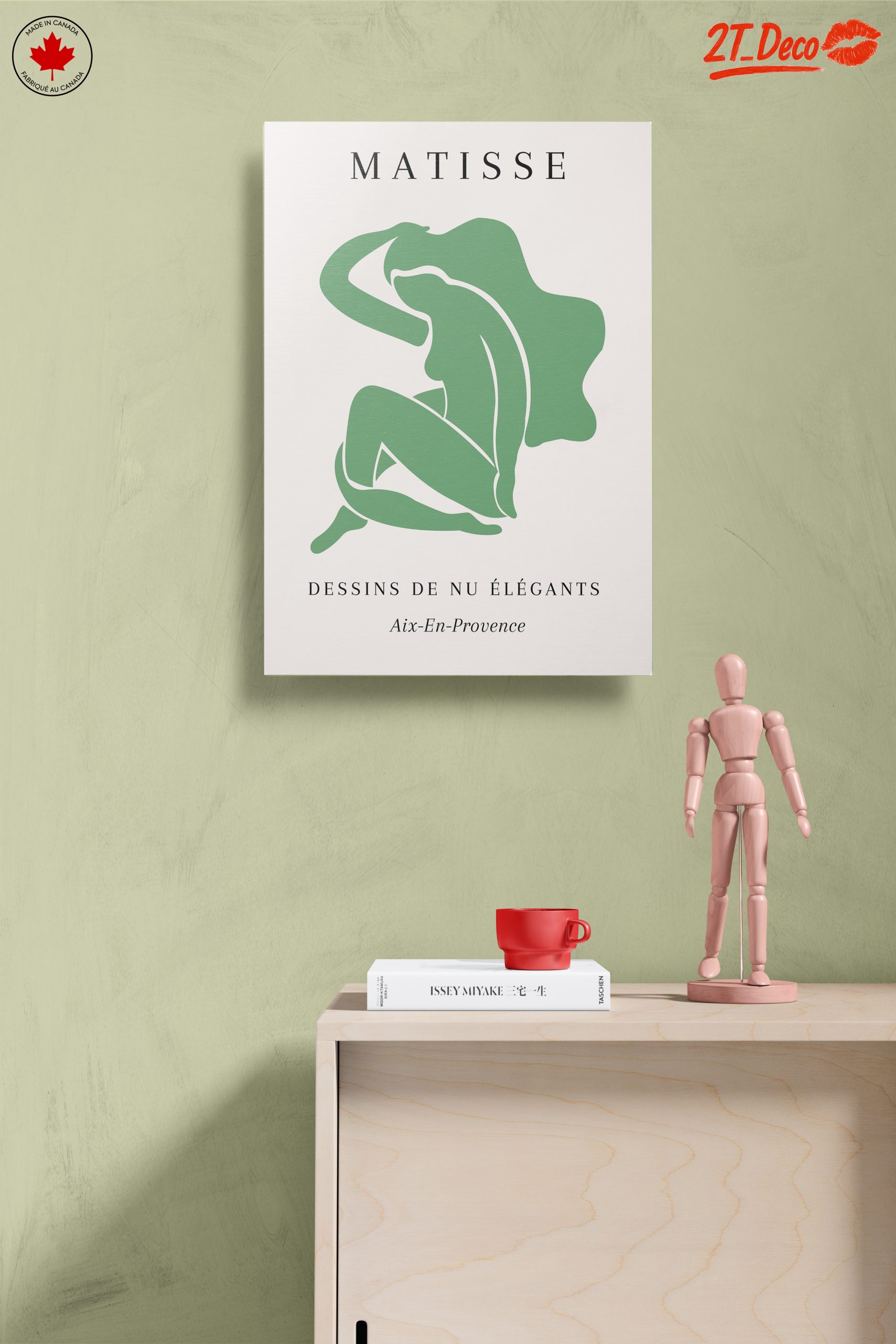 Elegant Contemporary Portrait by Matisse - Image 14