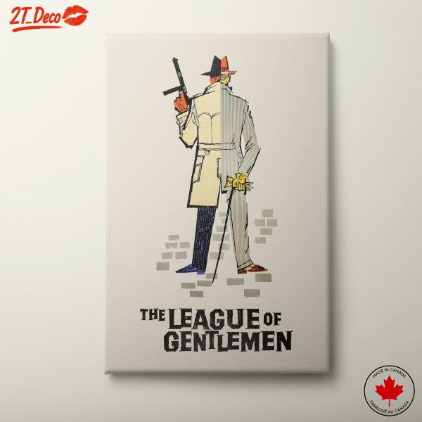 Stylish Character Art from The League of Gentlemen