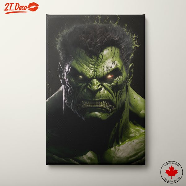 Incredible Hulk Art Character Portrait