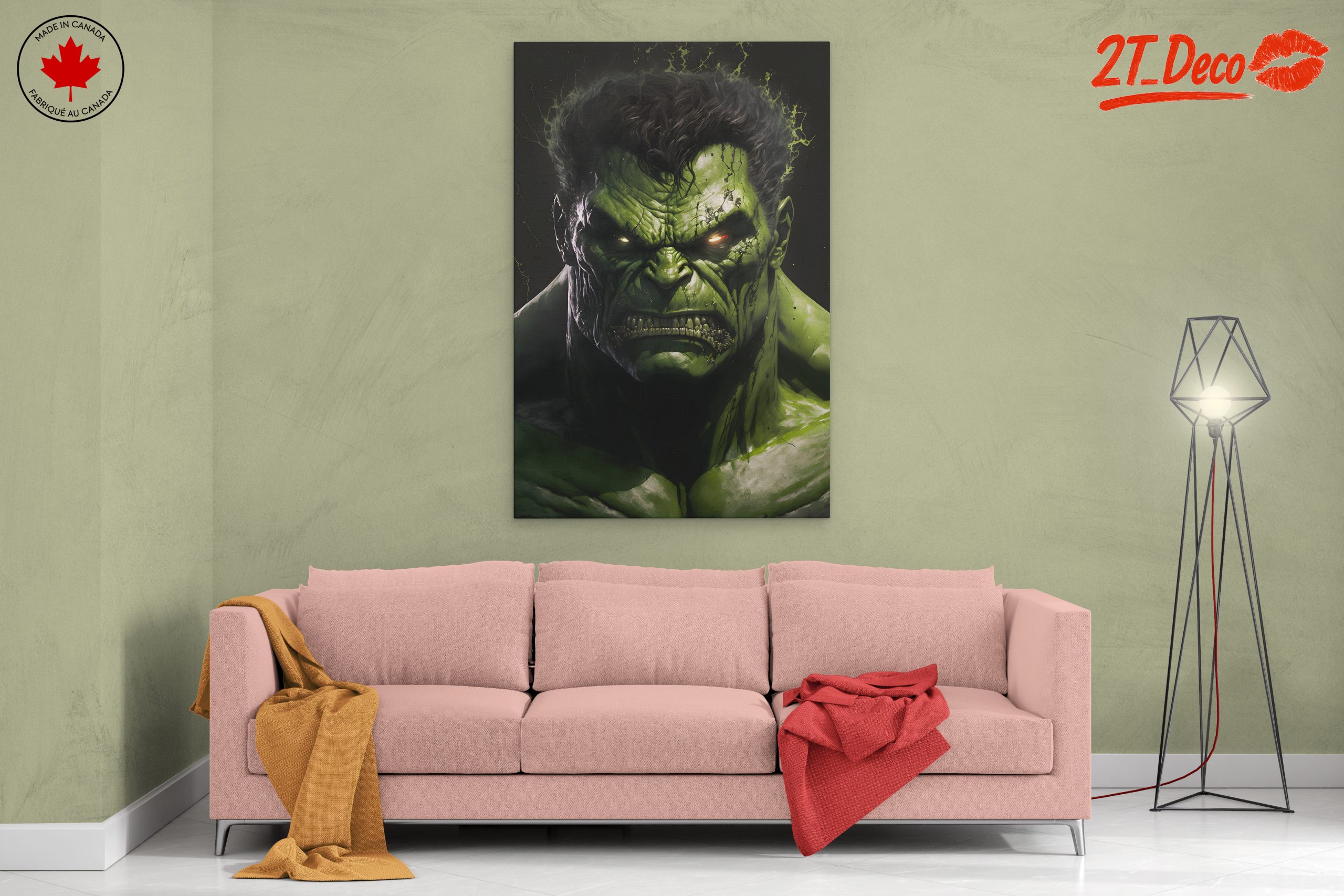 Incredible Hulk Art Character Portrait - Image 2