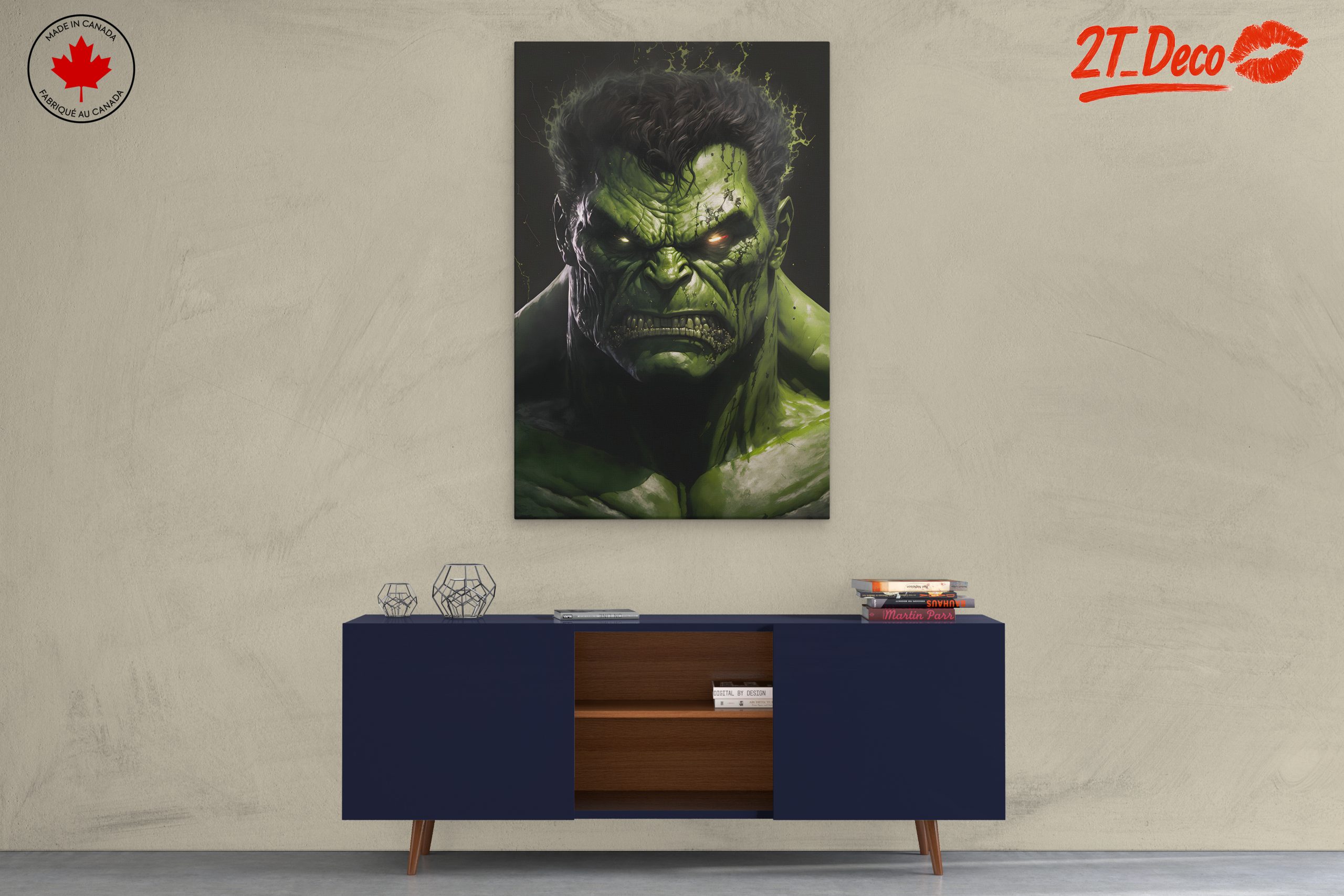 Incredible Hulk Art Character Portrait - Image 3