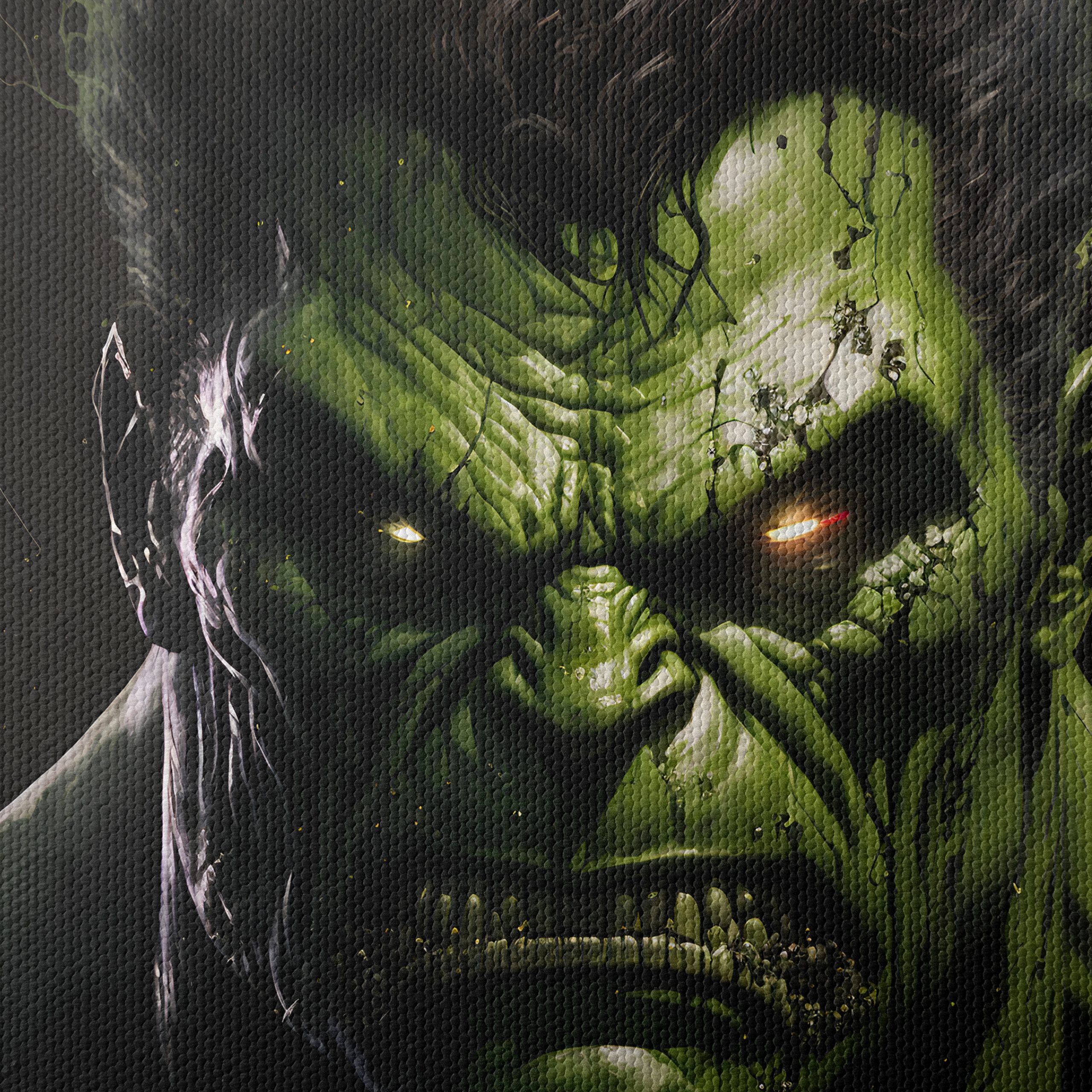 Incredible Hulk Art Character Portrait - Image 4