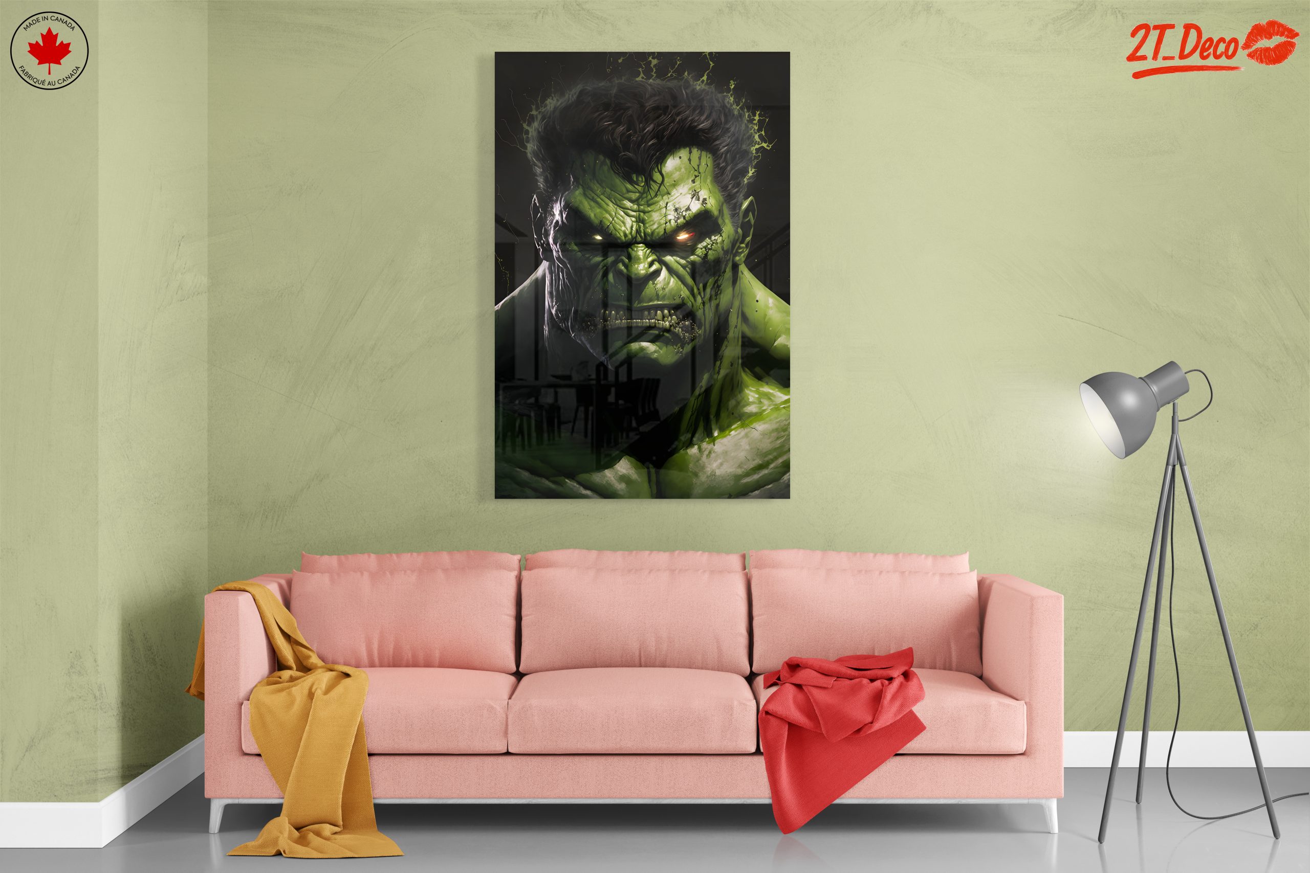 Incredible Hulk Art Character Portrait - Image 7
