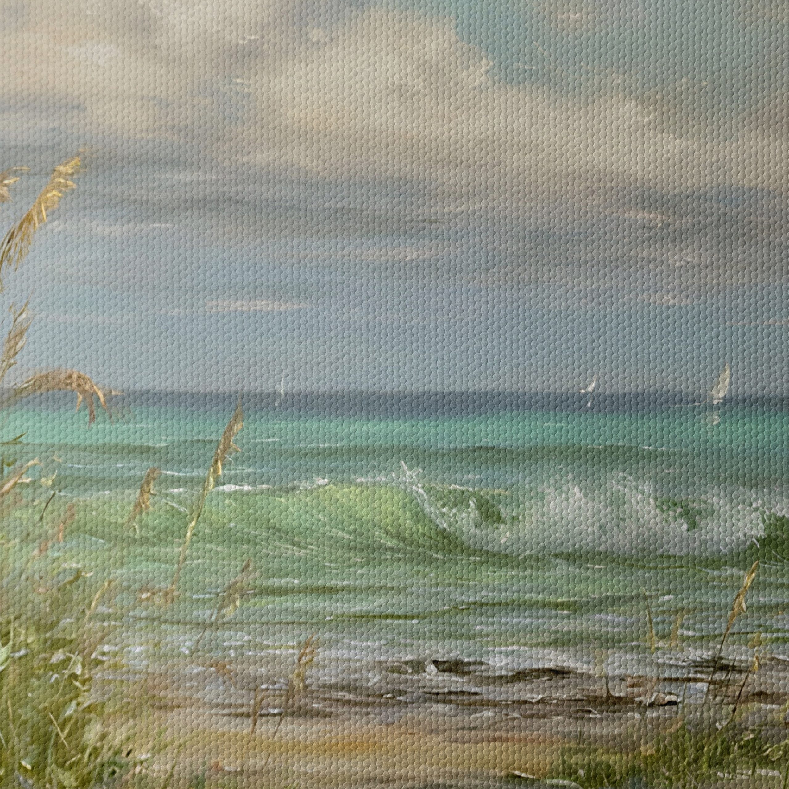 Serene Beach Landscape with Gentle Waves 2 - Image 4